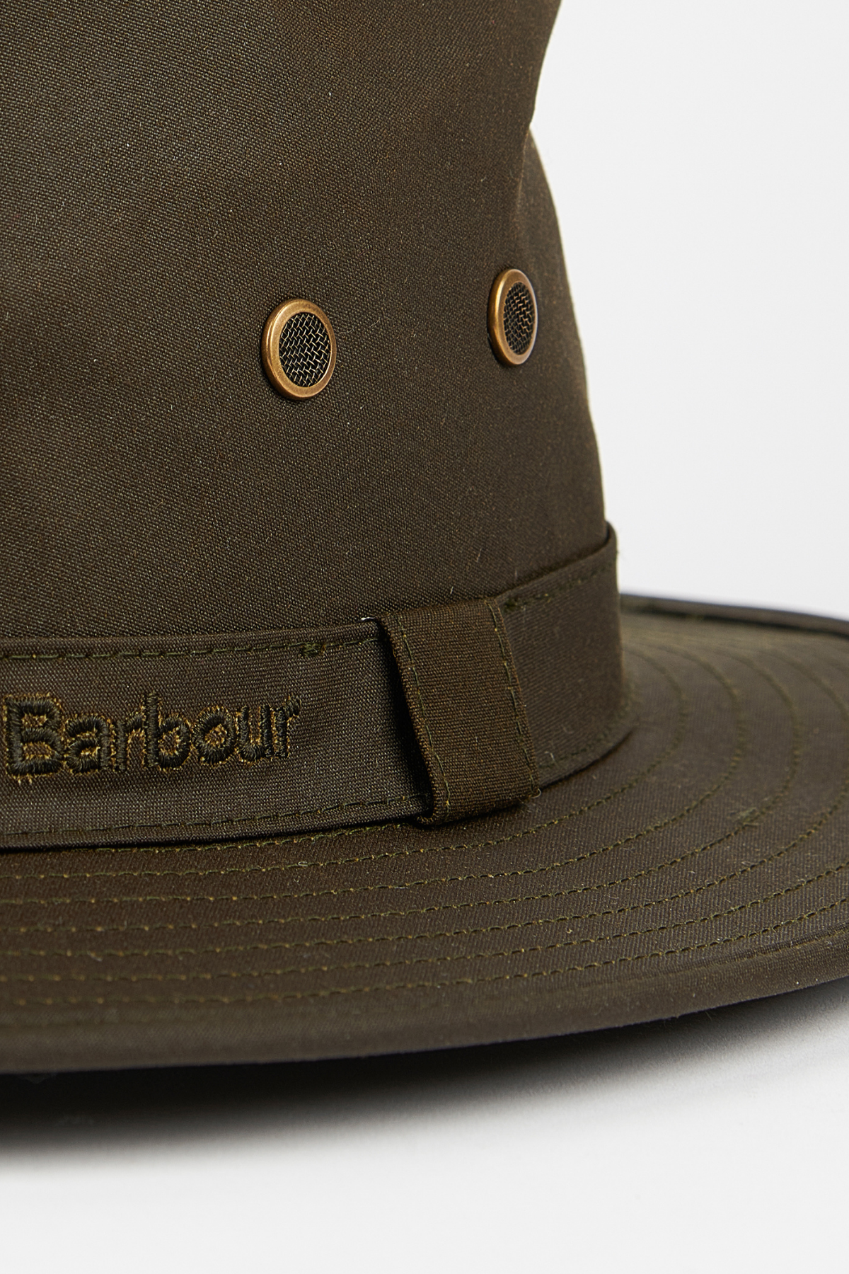 Barbour Dawson Wax Safari Şapka OL51 Olive