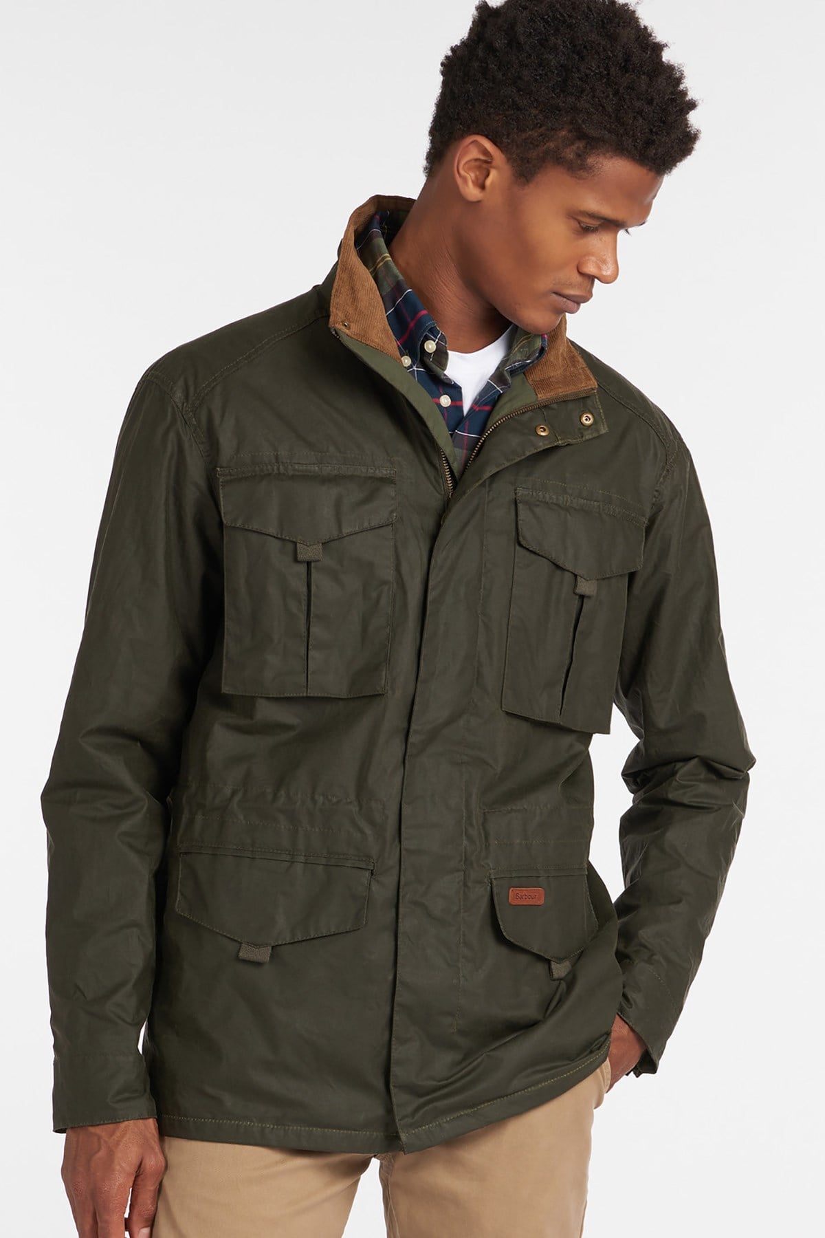 Barbour Dawson Yağlı Ceket OL51 Archive Olive