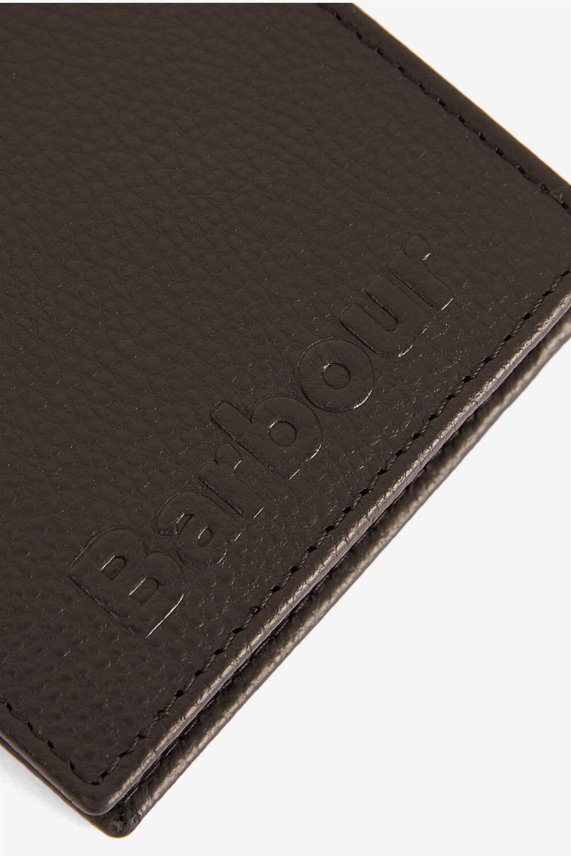 Barbour Debossed Logo Cüzdan BK11 Black