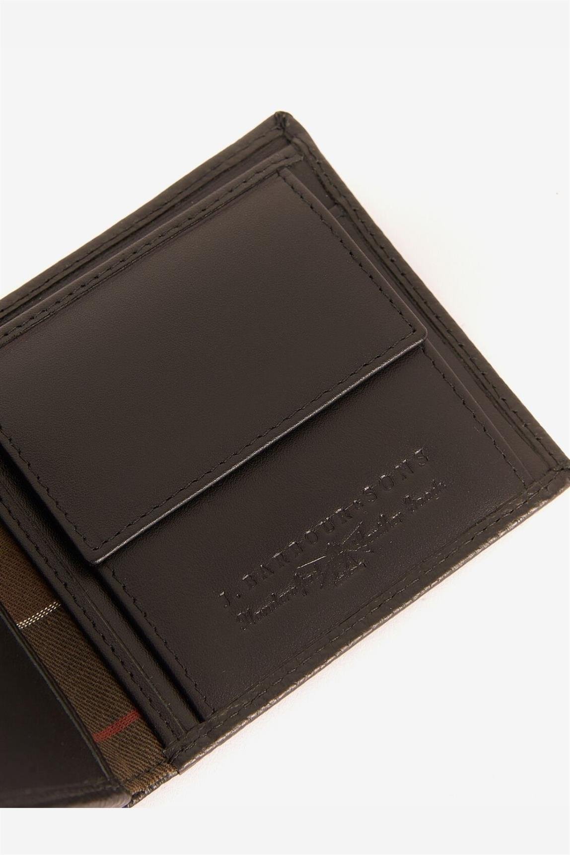Barbour Debossed Logo Cüzdan BK11 Black