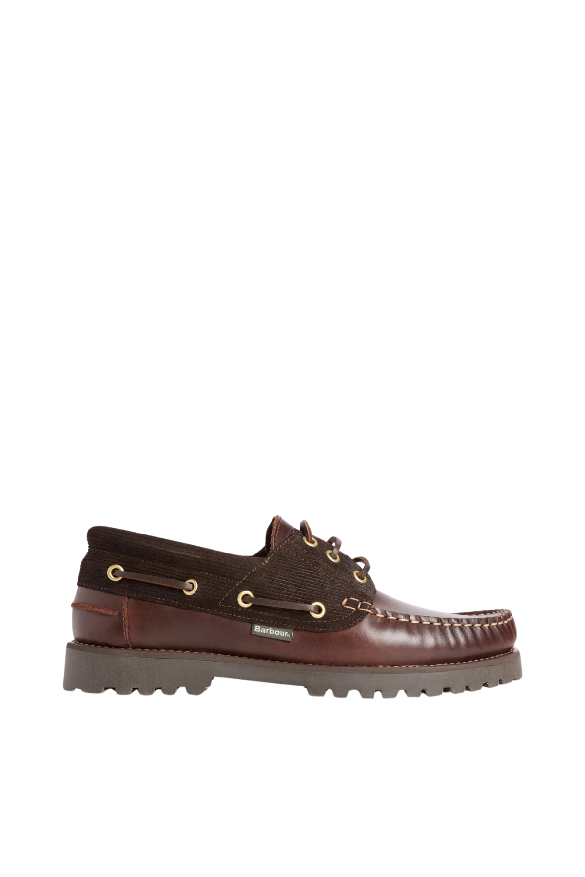 Barbour Deck Günlük Ayakkabı BR98 Dk Brown Brown Cord