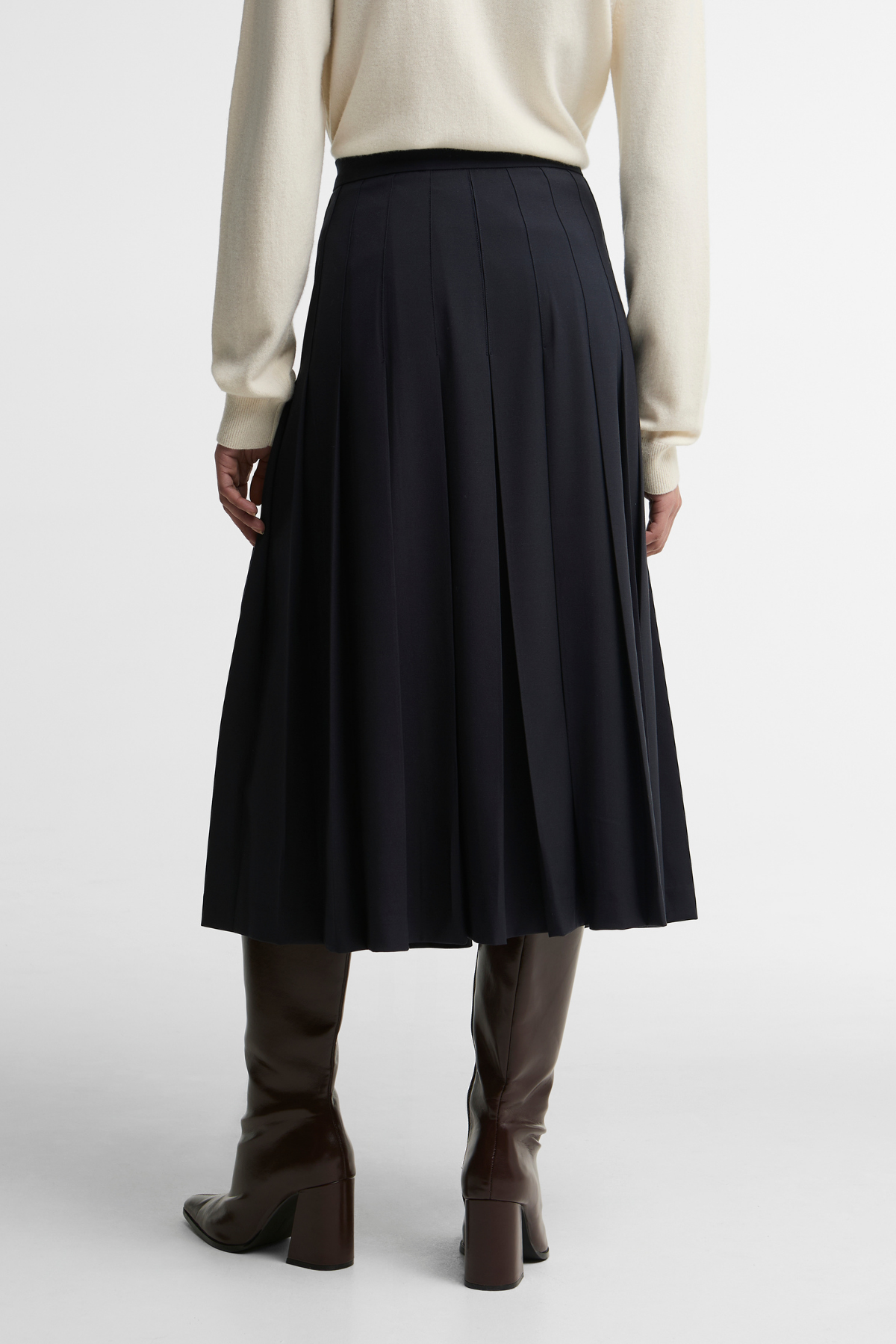 Barbour Delilah Midi Etek NY99 Dark Navy