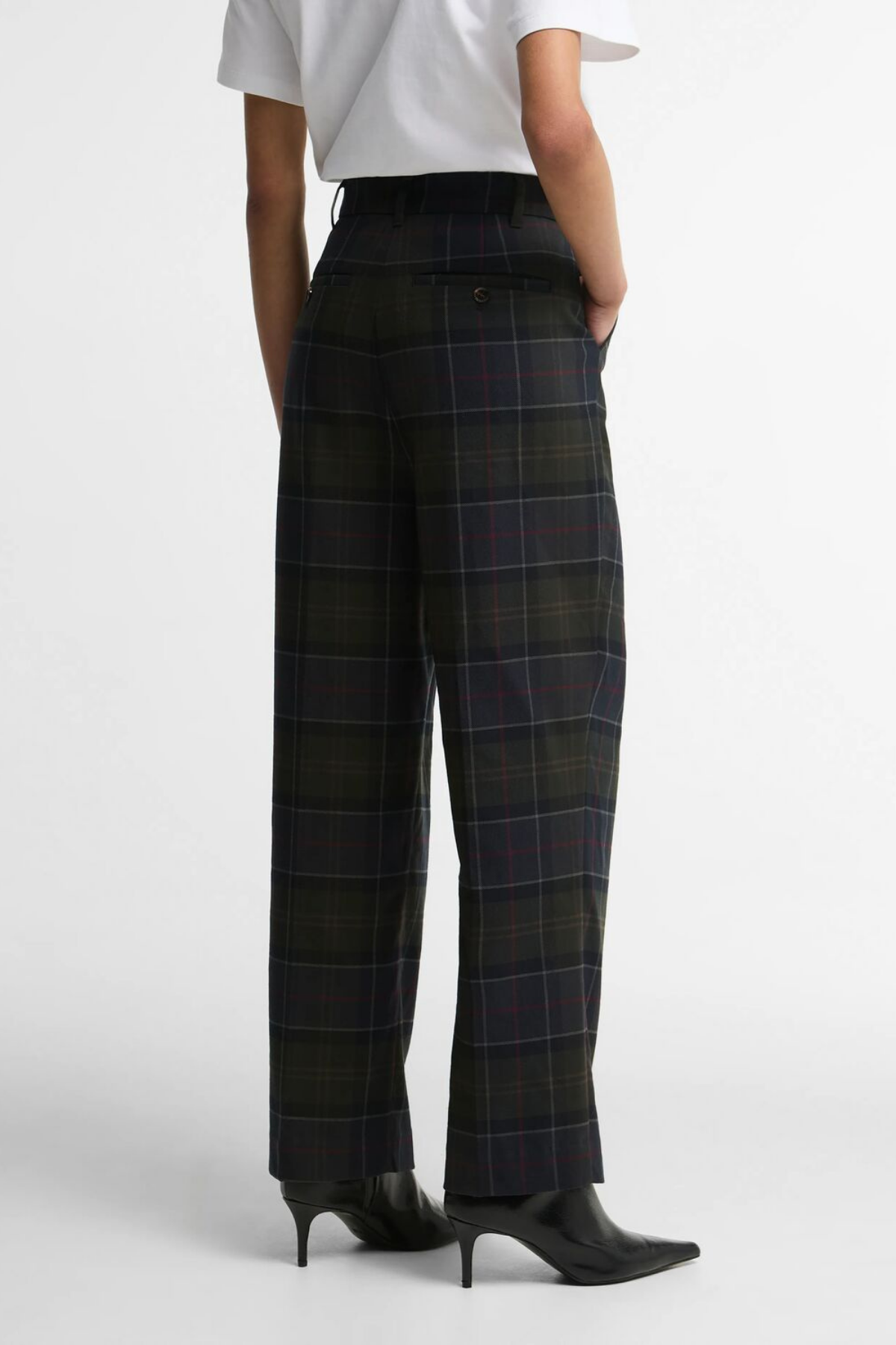 Barbour Delilah Pantolon TN43 Shadow Classic Tartan