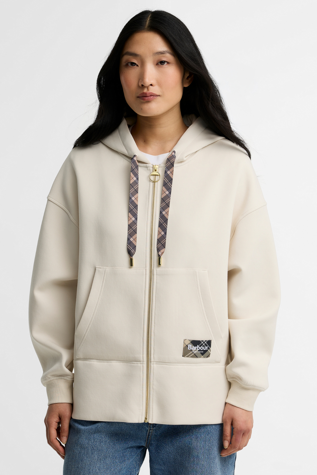 Barbour Delilah Sweatshirt CR52 Birch