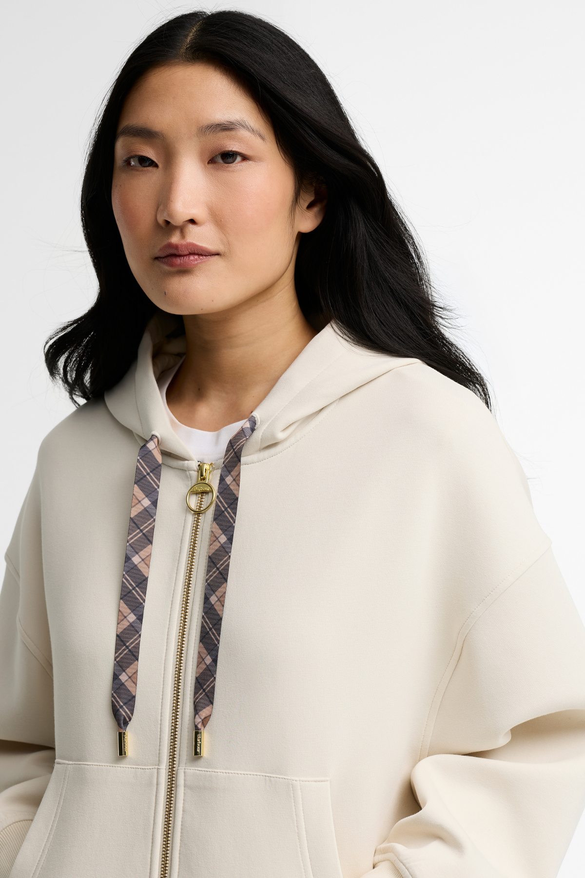 Barbour Delilah Sweatshirt CR52 Birch