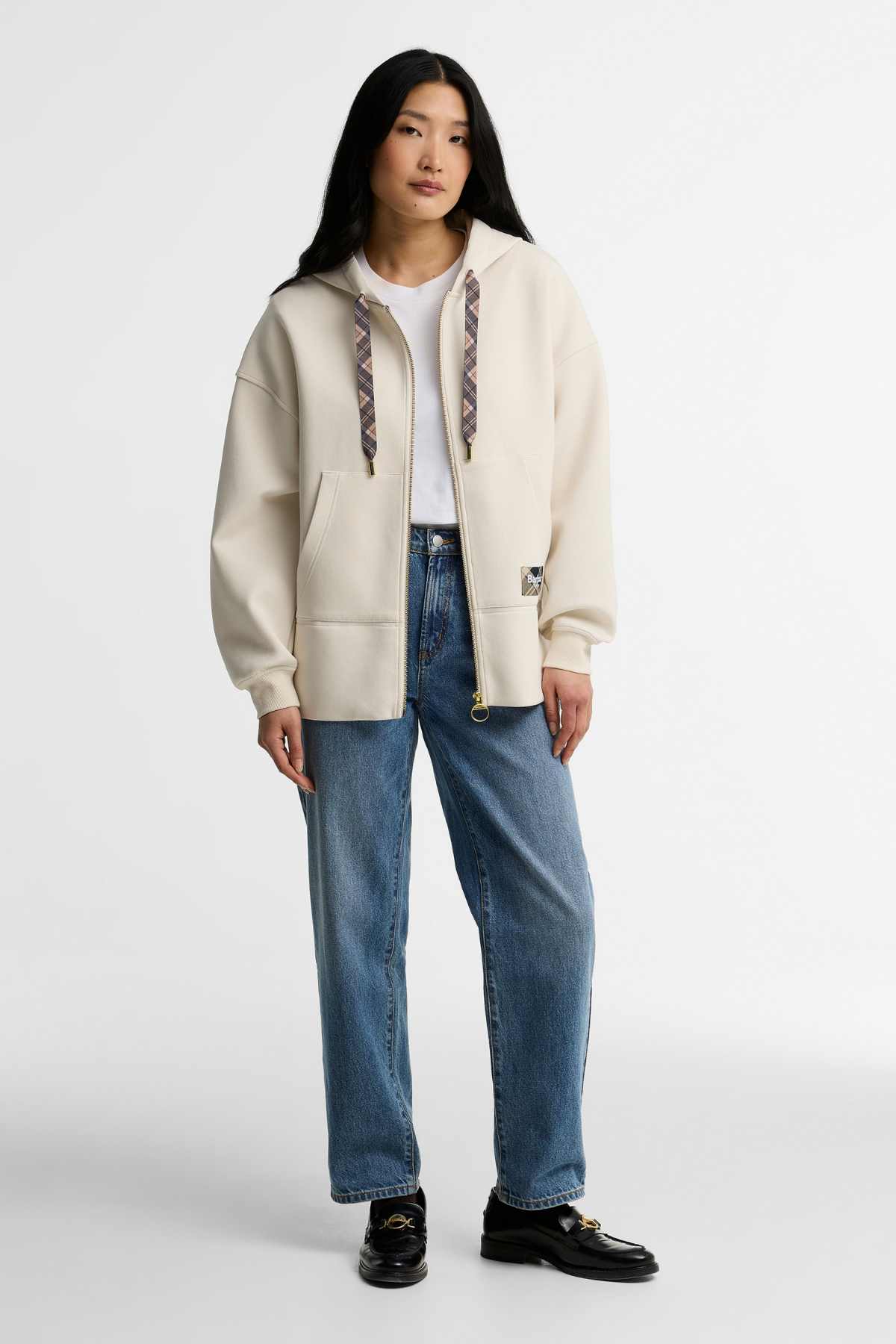 Barbour Delilah Sweatshirt CR52 Birch