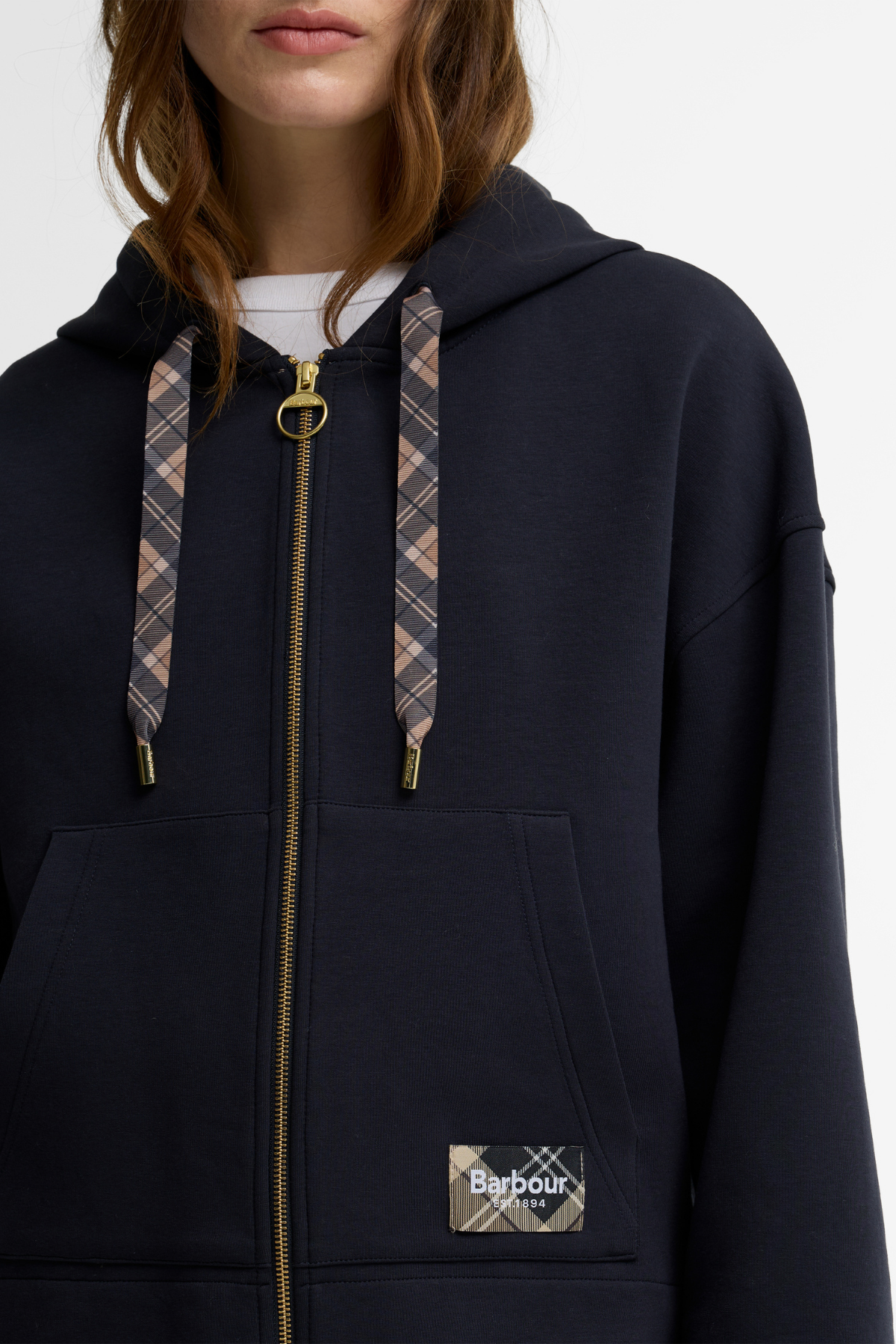 Barbour Delilah Sweatshirt NY99 Dark Navy