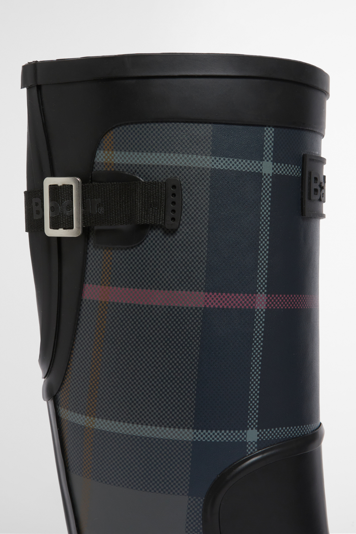 Barbour Dena Çizme BK92 Black Shadow Tartan