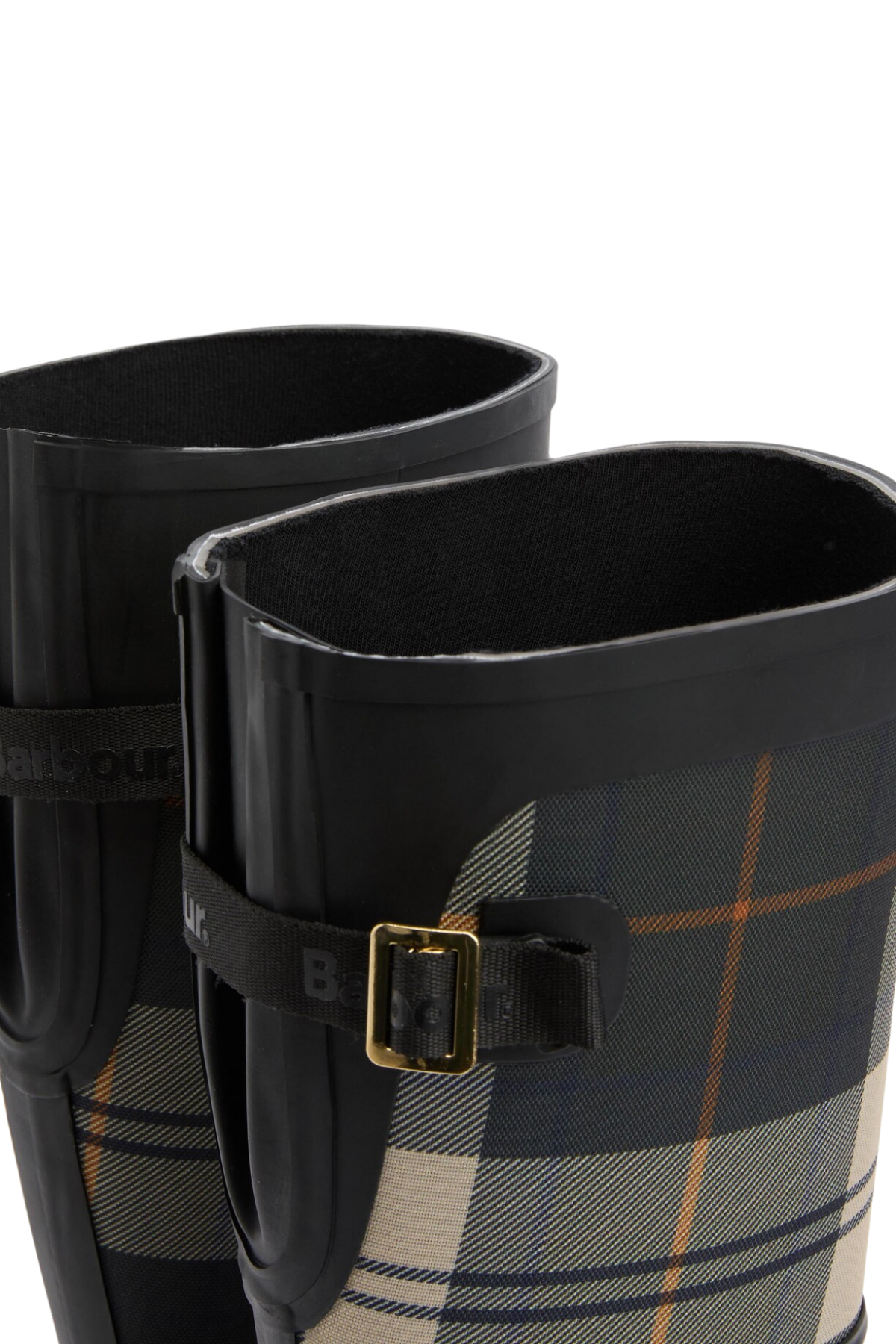 Barbour Dena Tall Welly Çizme BK71 Black/Ancient Tartan