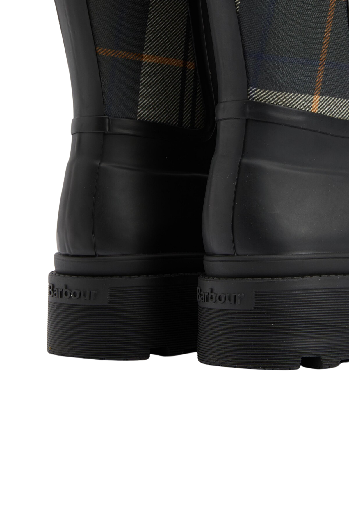 Barbour Dena Tall Welly Çizme BK71 Black/Ancient Tartan