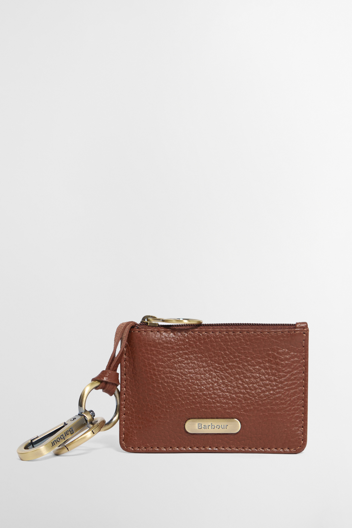 Barbour Deri Coin Purse Çanta Charm BR11 Brown