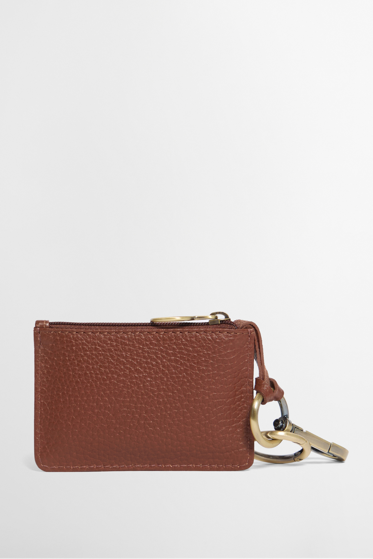 Barbour Deri Coin Purse Çanta Charm BR11 Brown