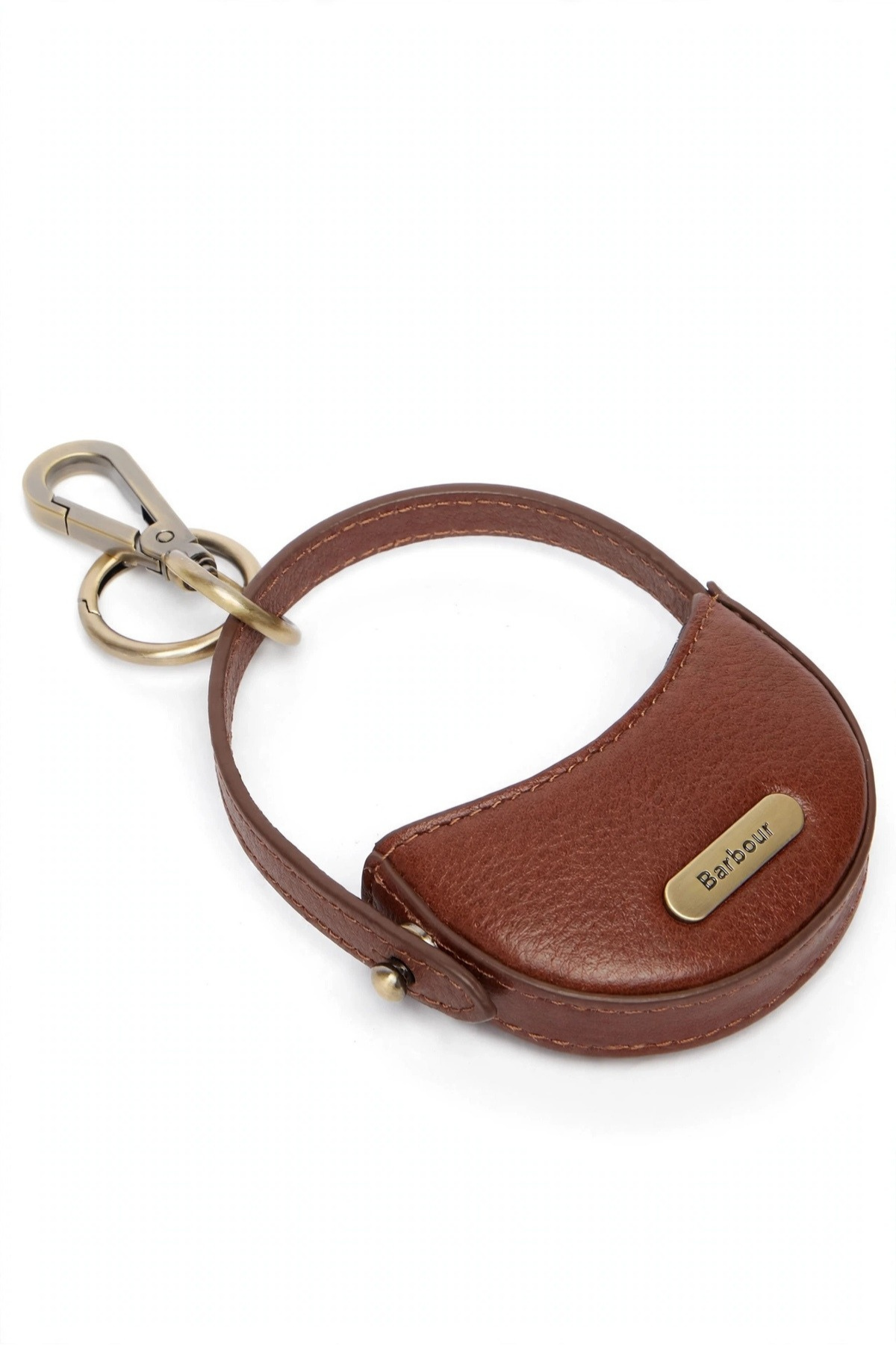 Barbour Deri Sling Çanta Charm BR11 Brown