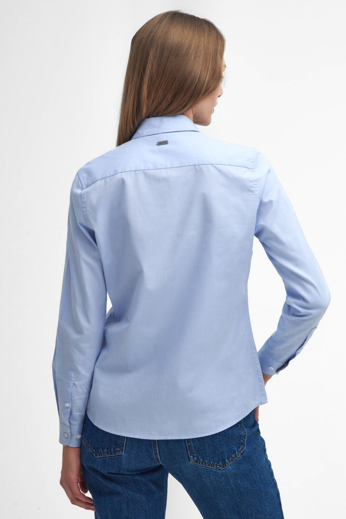 Barbour Derwent Gömlek BL13 Pale Blue/Hessian Tartan