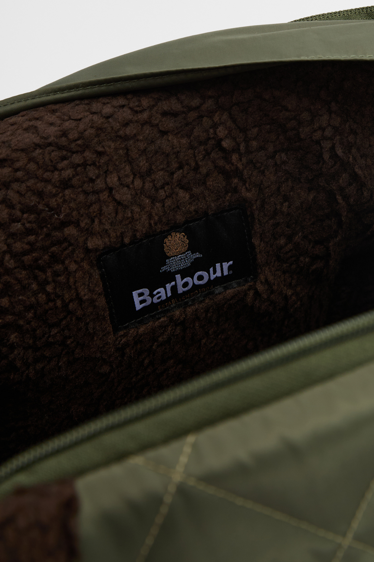 Barbour Dogs Small Quilted Köpek Taşıma Çantası OL74 Olive