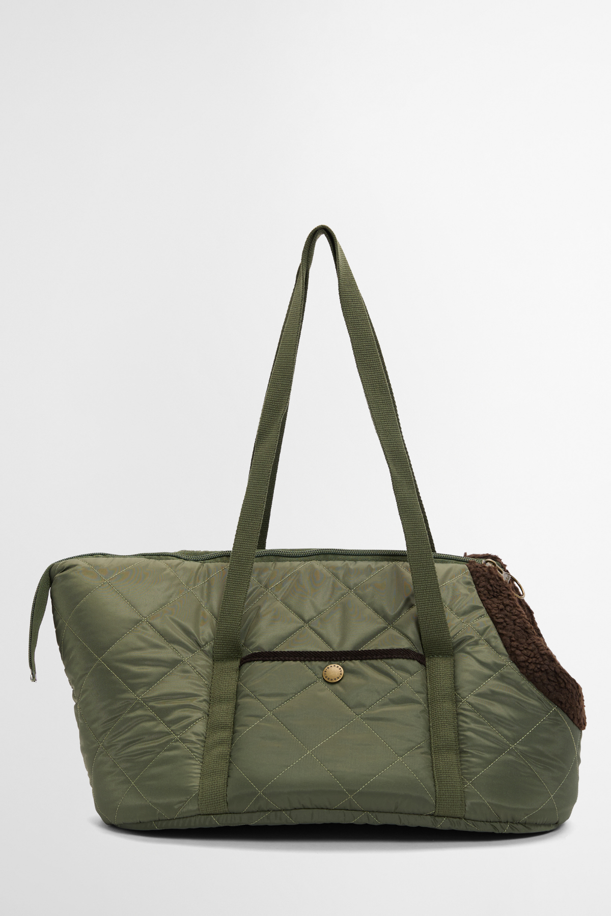 Barbour Dogs Small Quilted Köpek Taşıma Çantası OL74 Olive