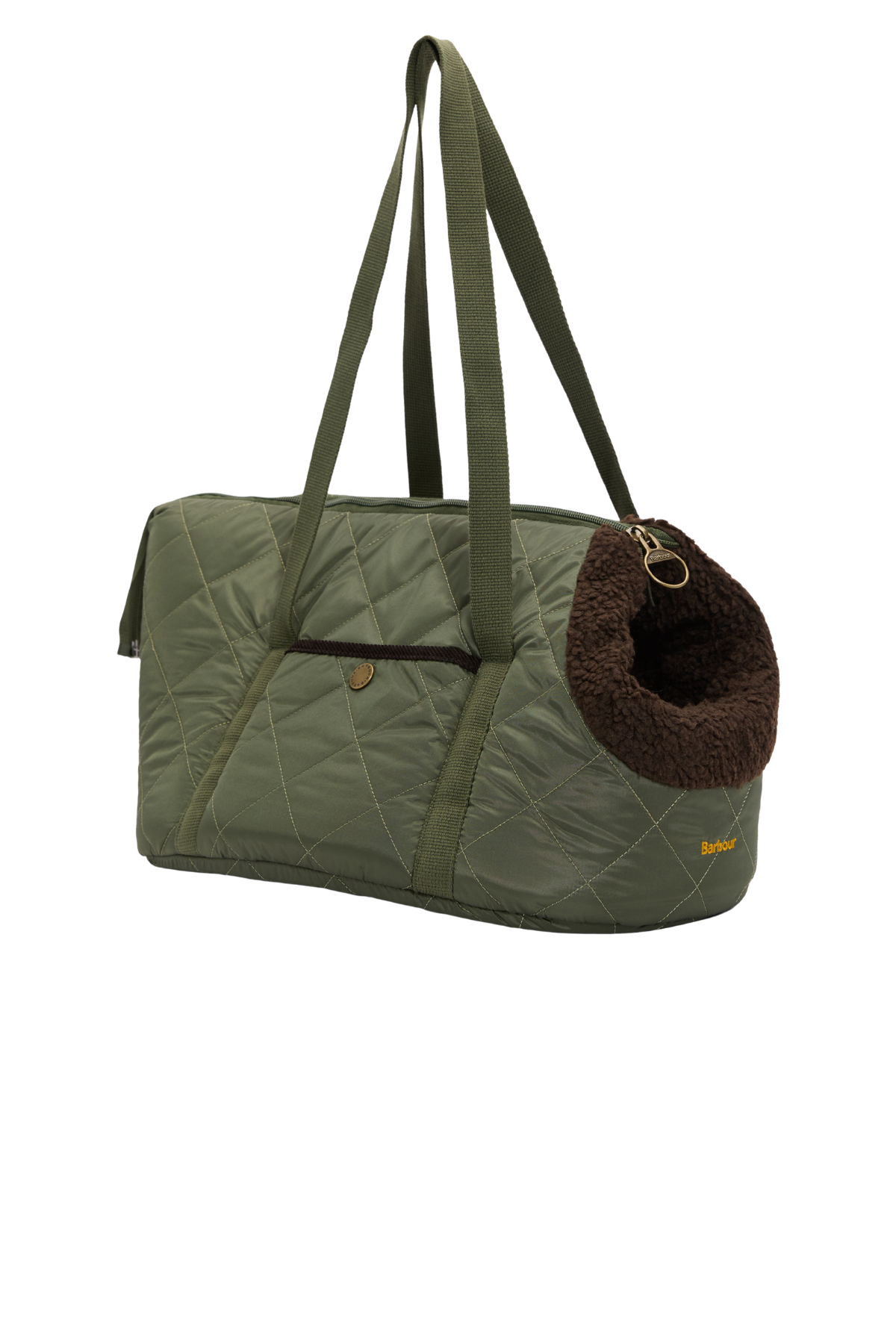 Barbour Dogs Small Quilted Köpek Taşıma Çantası OL74 Olive