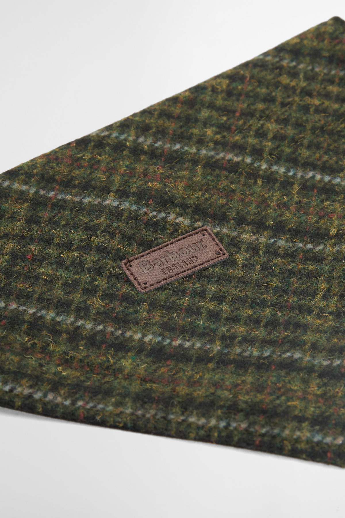 Barbour Dogs Wilkin Bandana OL71 Olive Check