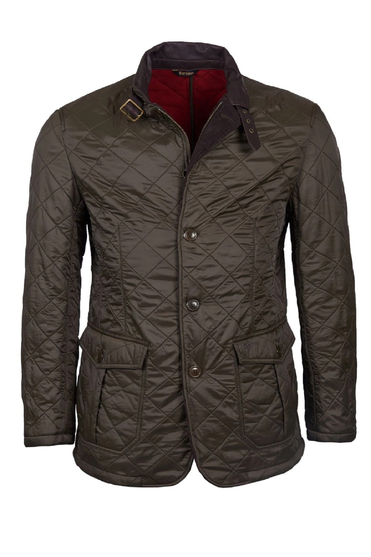 Barbour Doister Polar Fleece Kapitone Ceket OL71 Olive