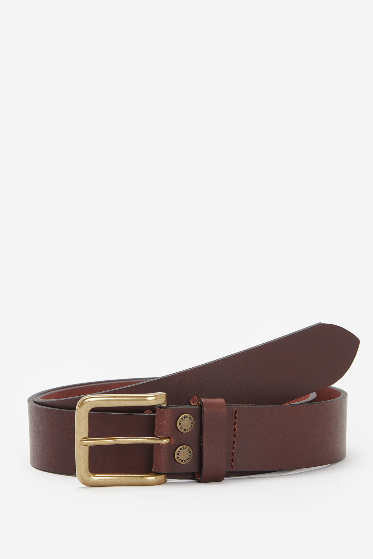 Barbour Double Rivet Kemer BR51 Dk Brown