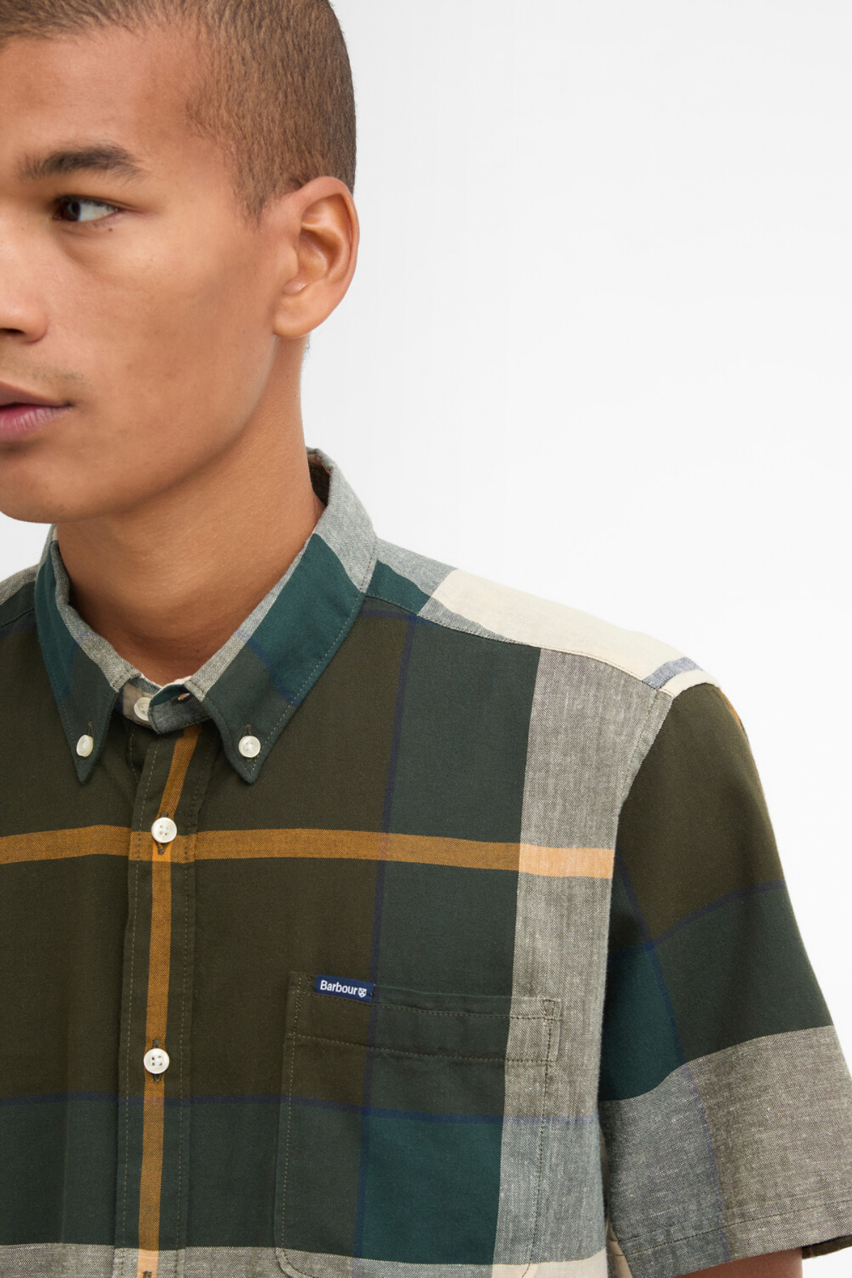 Barbour Douglas S/S Tailored Gömlek TN51 Ancient Tartan