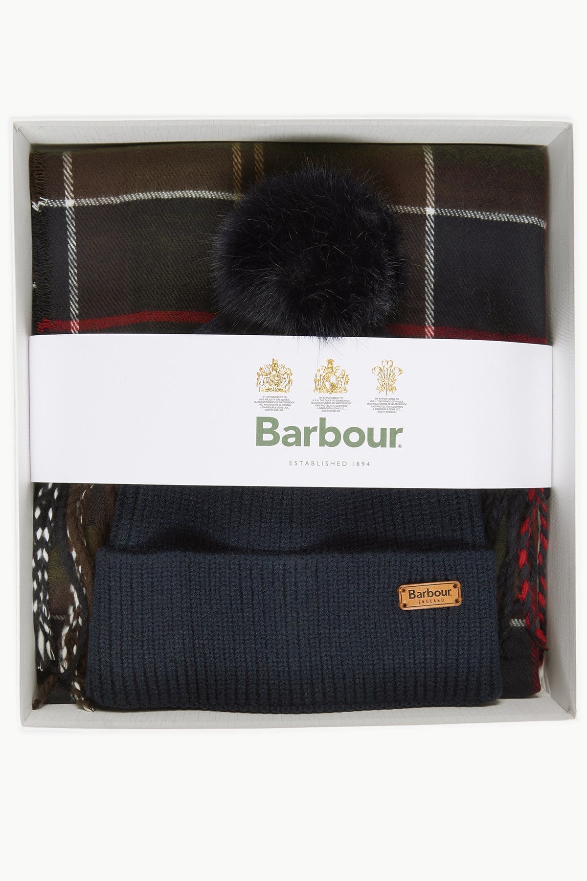 Barbour Dover Bere & Hailes Scarf Gift Set Classic