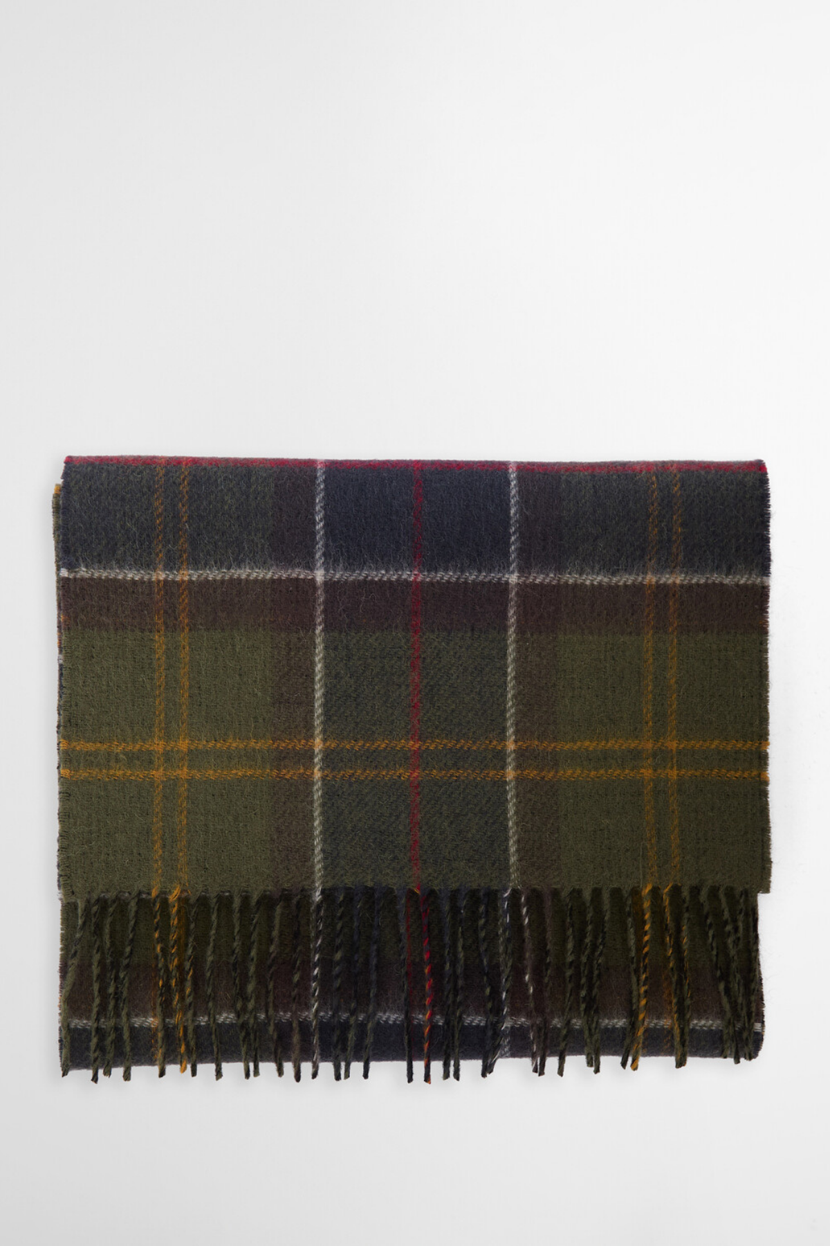 Barbour Dramside Çift Taraflı Atkı TN11 Classic Tartan
