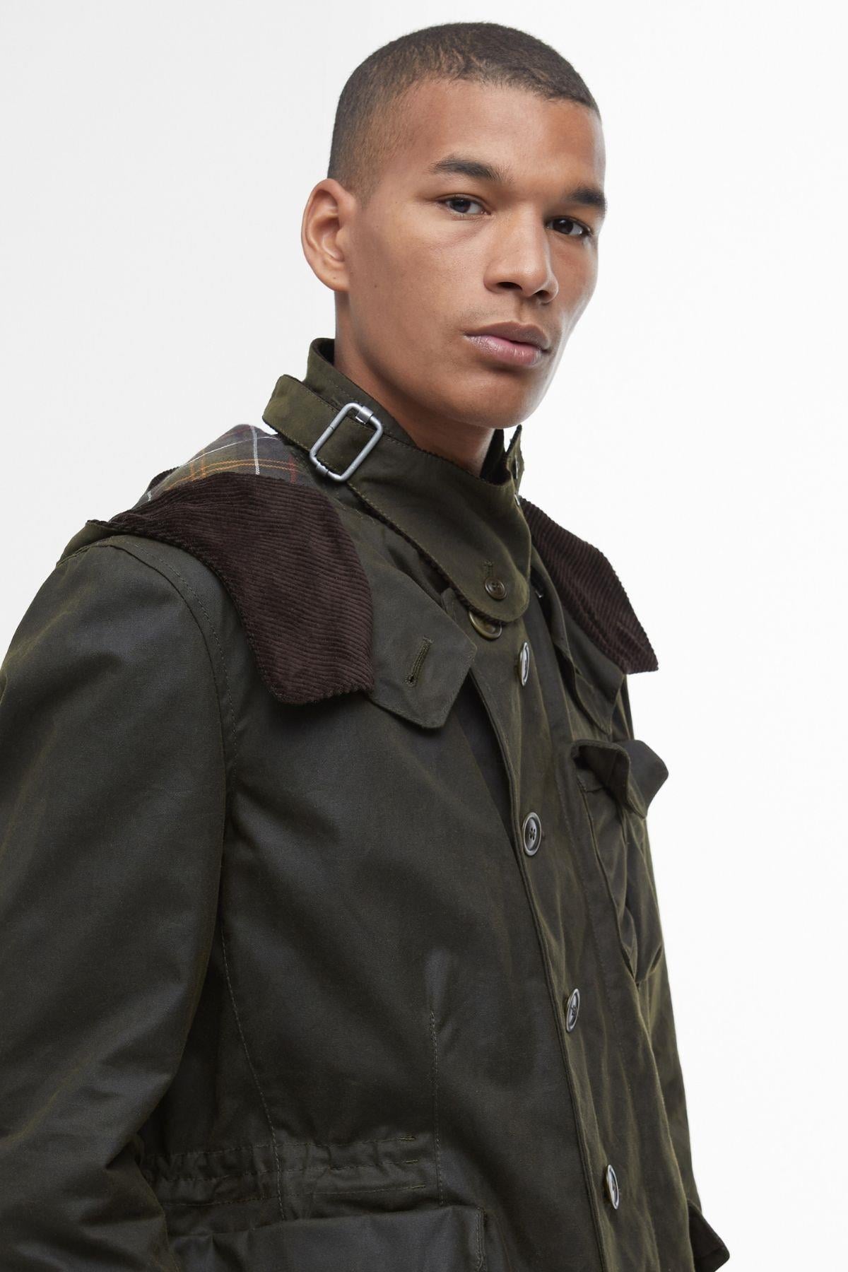 Barbour Driving Yağlı Ceket OL51 Olive
