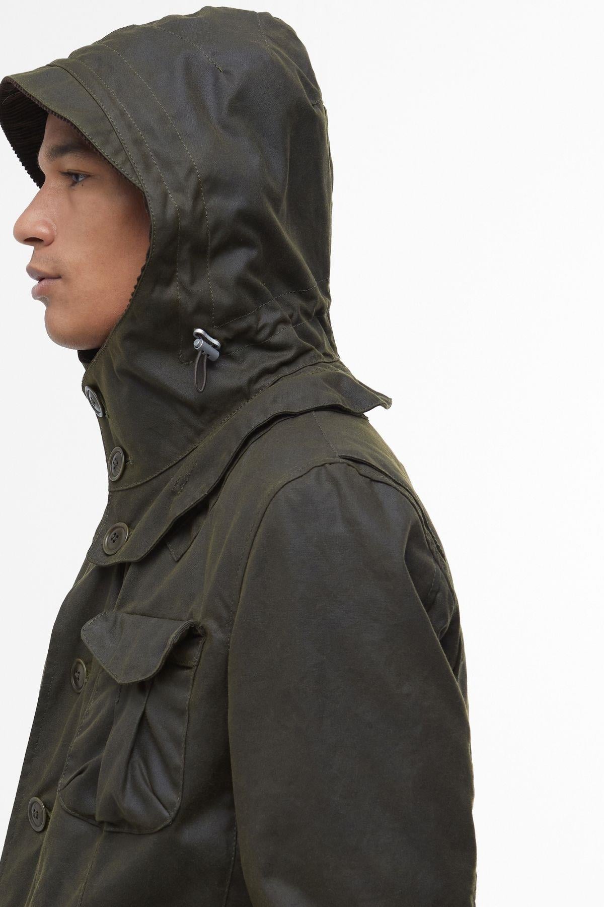 Barbour Driving Yağlı Ceket OL51 Olive