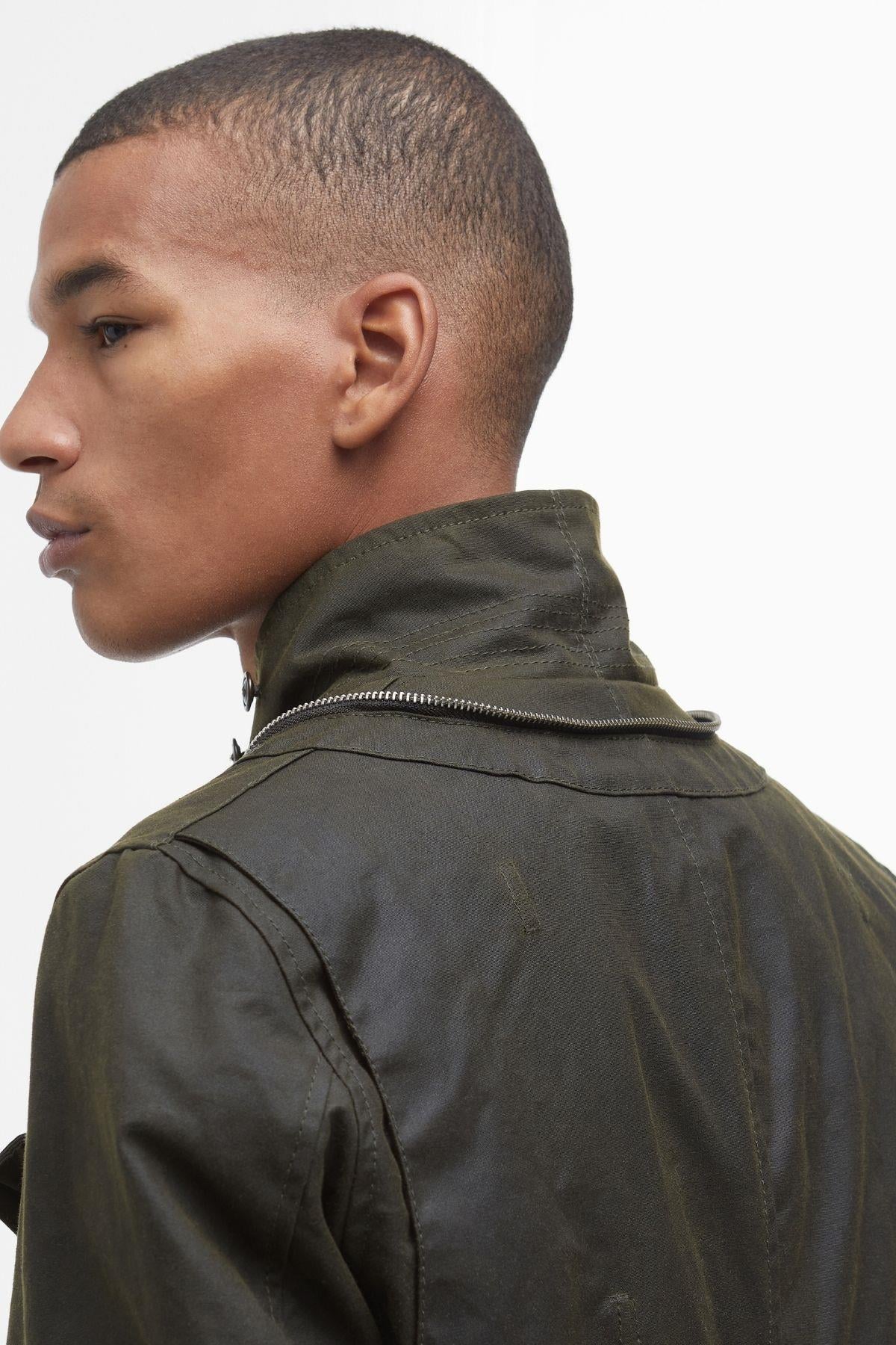 Barbour Driving Yağlı Ceket OL51 Olive