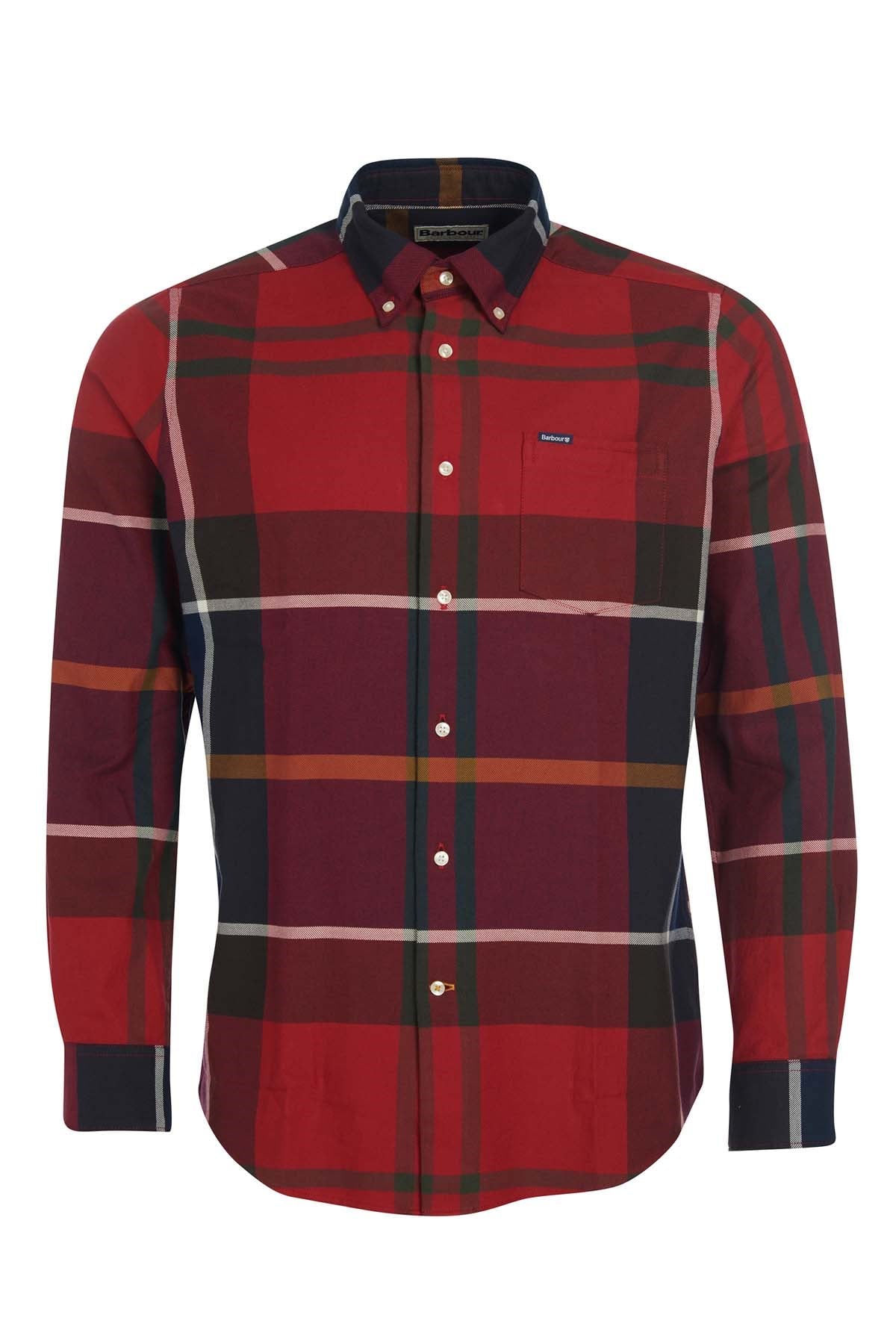 Barbour Dunoon Tailored Gömlek RE52 RED