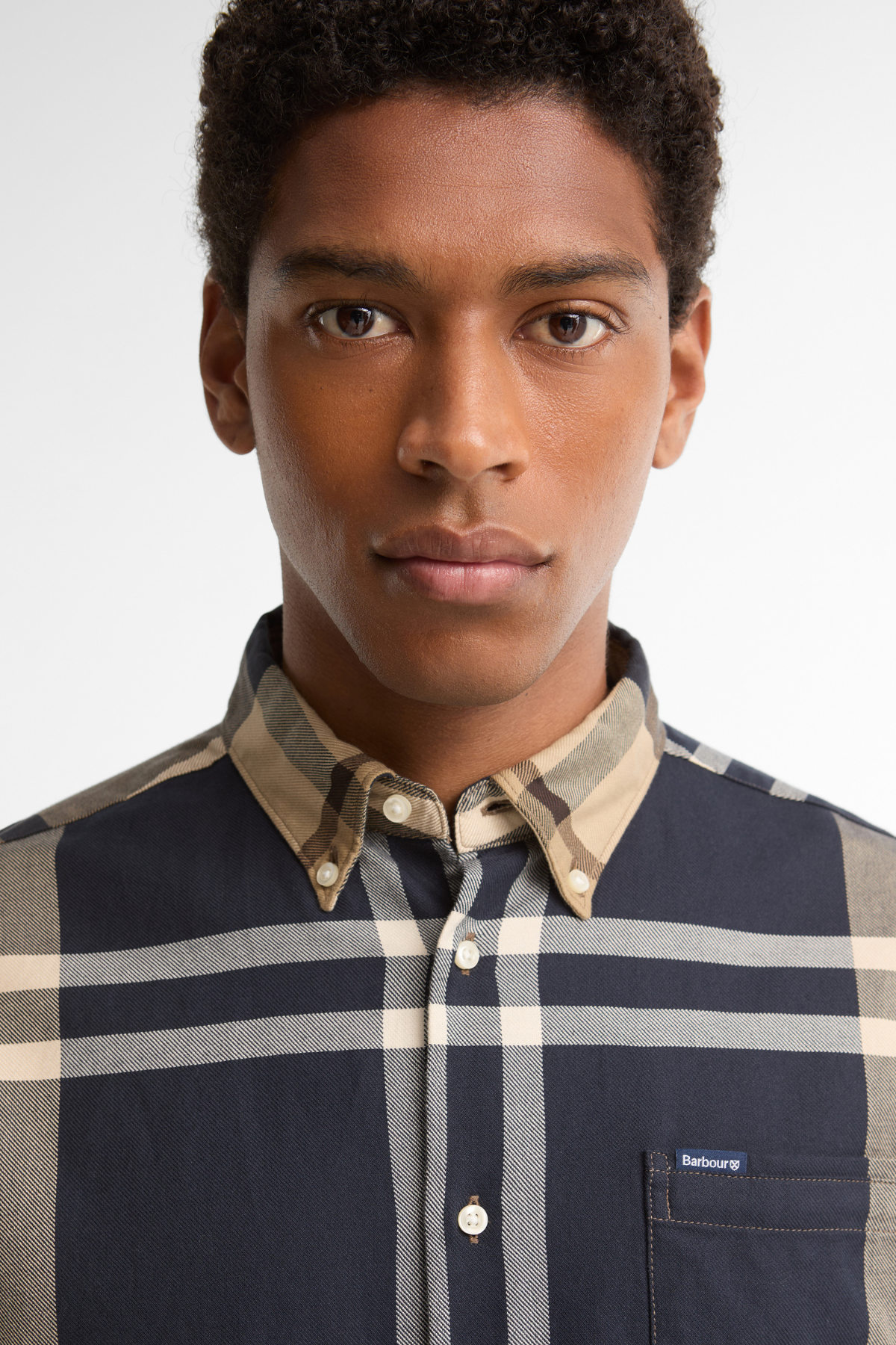 Barbour Dunoon Tailored Tartan Gömlek TN39 Birchwood Dress Tartan