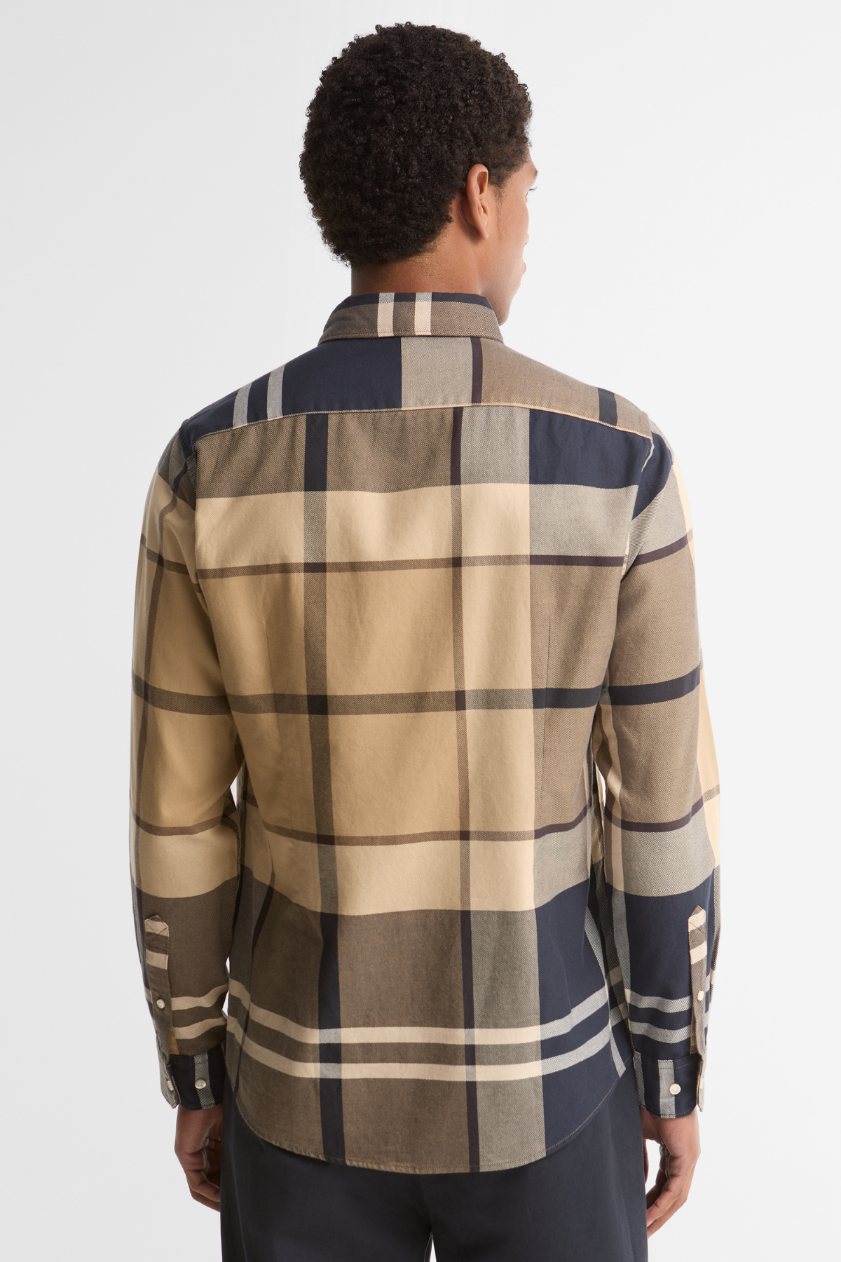 Barbour Dunoon Tailored Tartan Gömlek TN39 Birchwood Dress Tartan