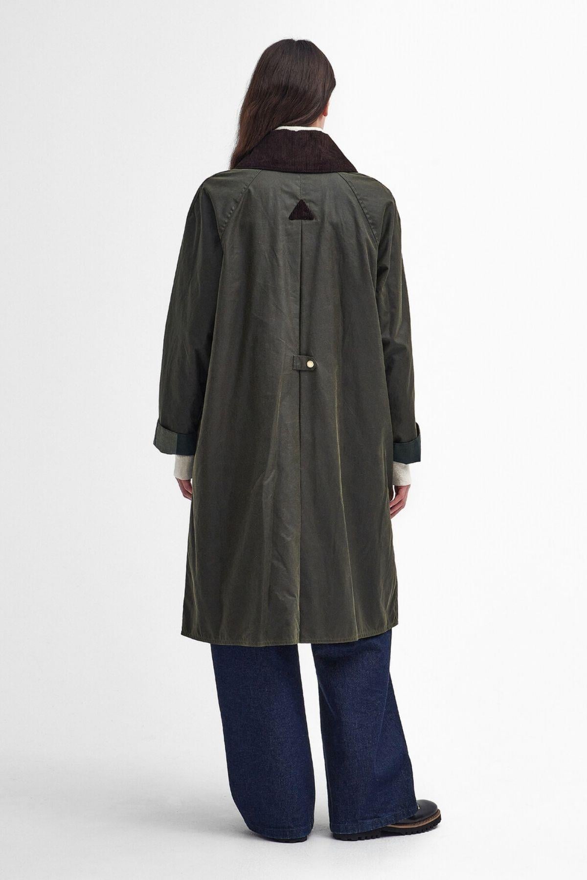 Barbour Ebberston Yağlı Ceket OL99 Archive Olive/Ancient
