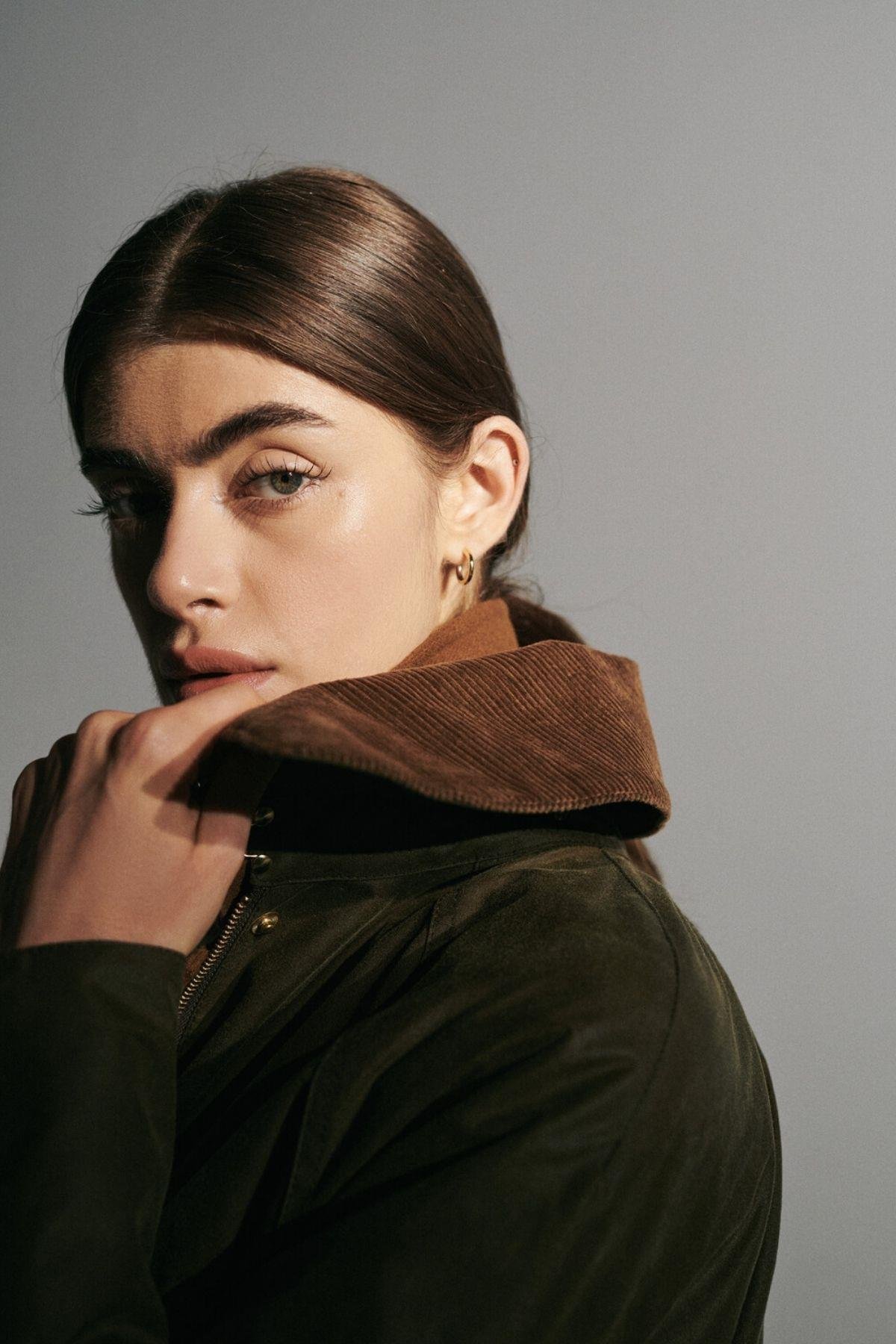 Barbour Ebberston Yağlı Ceket SN91 Beech-Classic