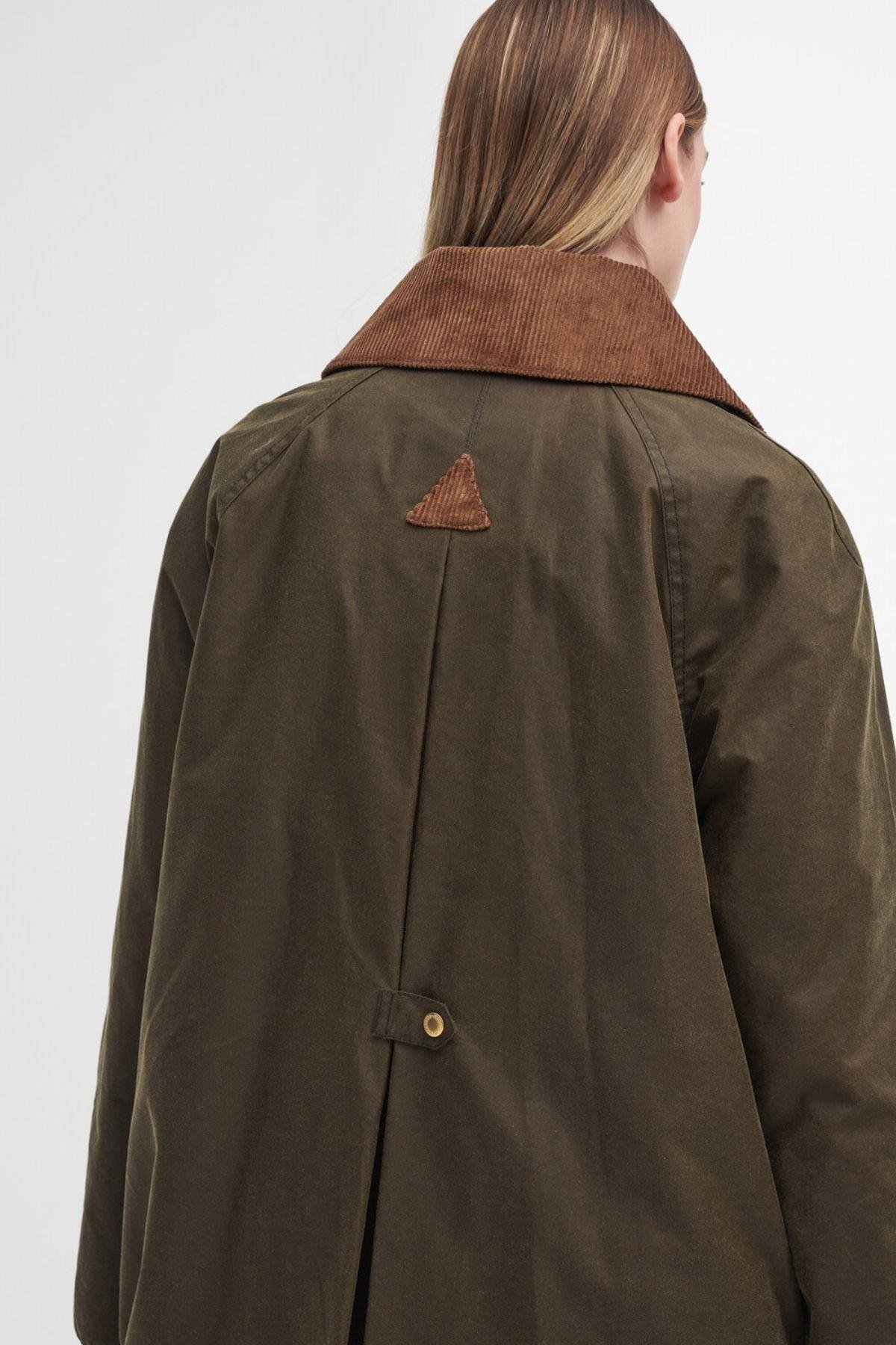 Barbour Ebberston Yağlı Ceket SN91 Beech-Classic
