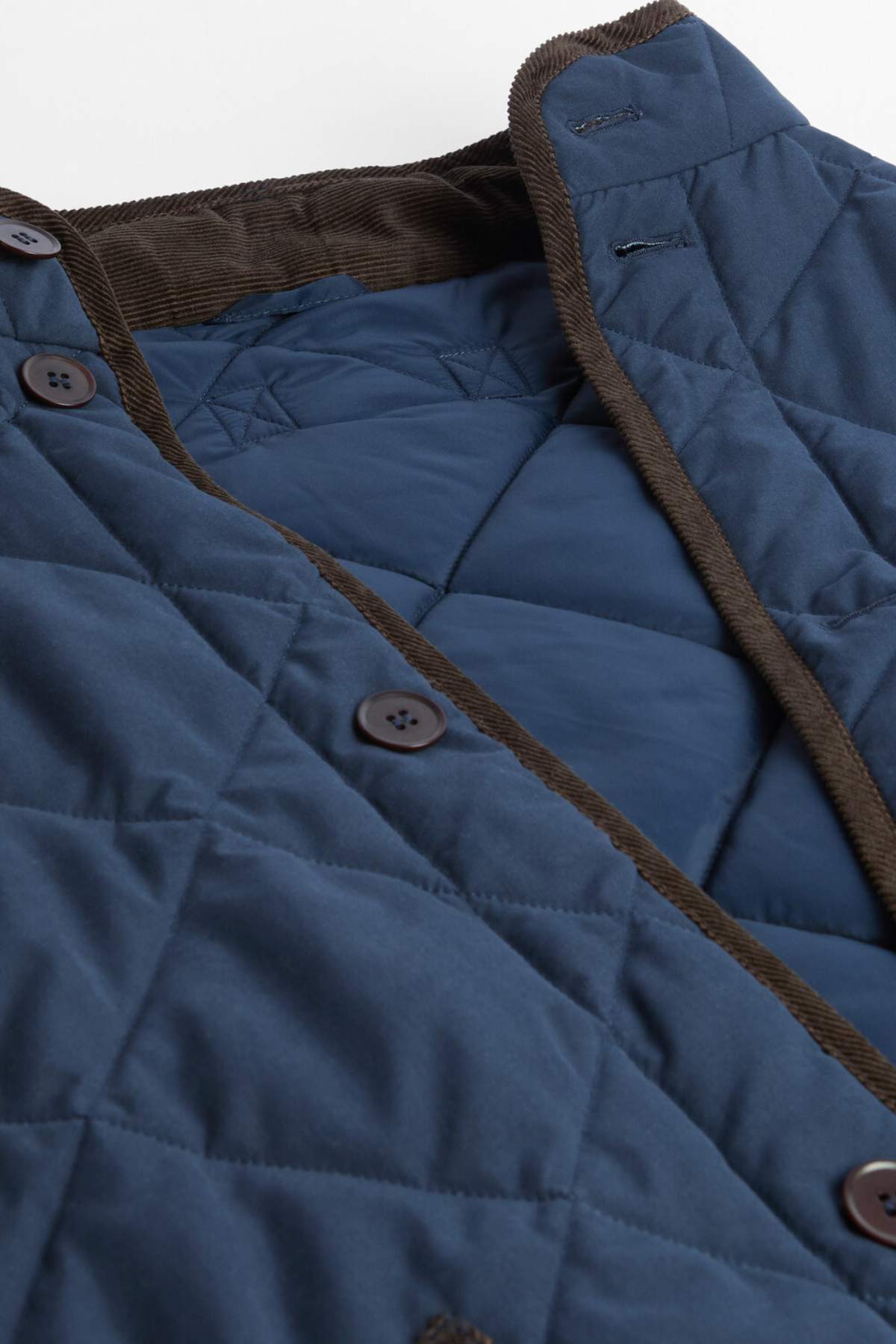 Barbour Edale Kapitone Yelek NY71 Navy
