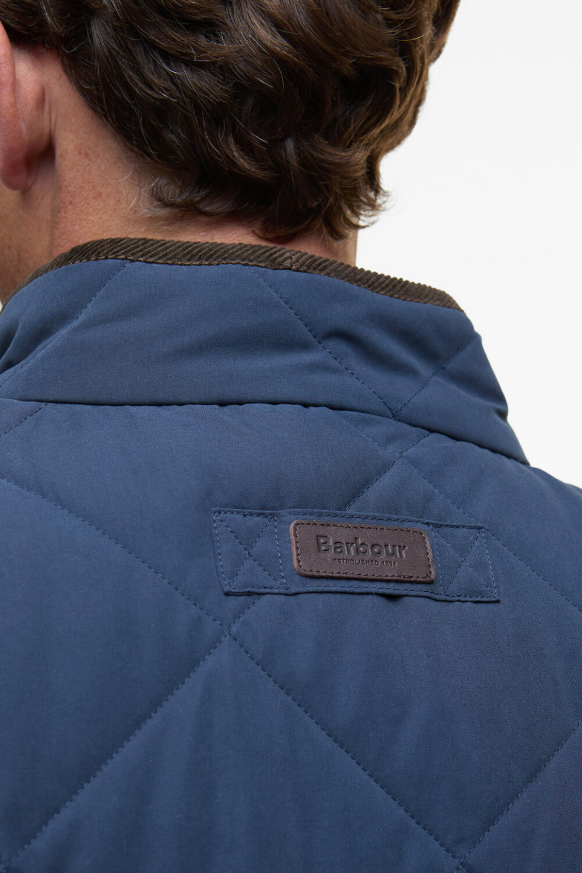 Barbour Edale Kapitone Yelek NY71 Navy
