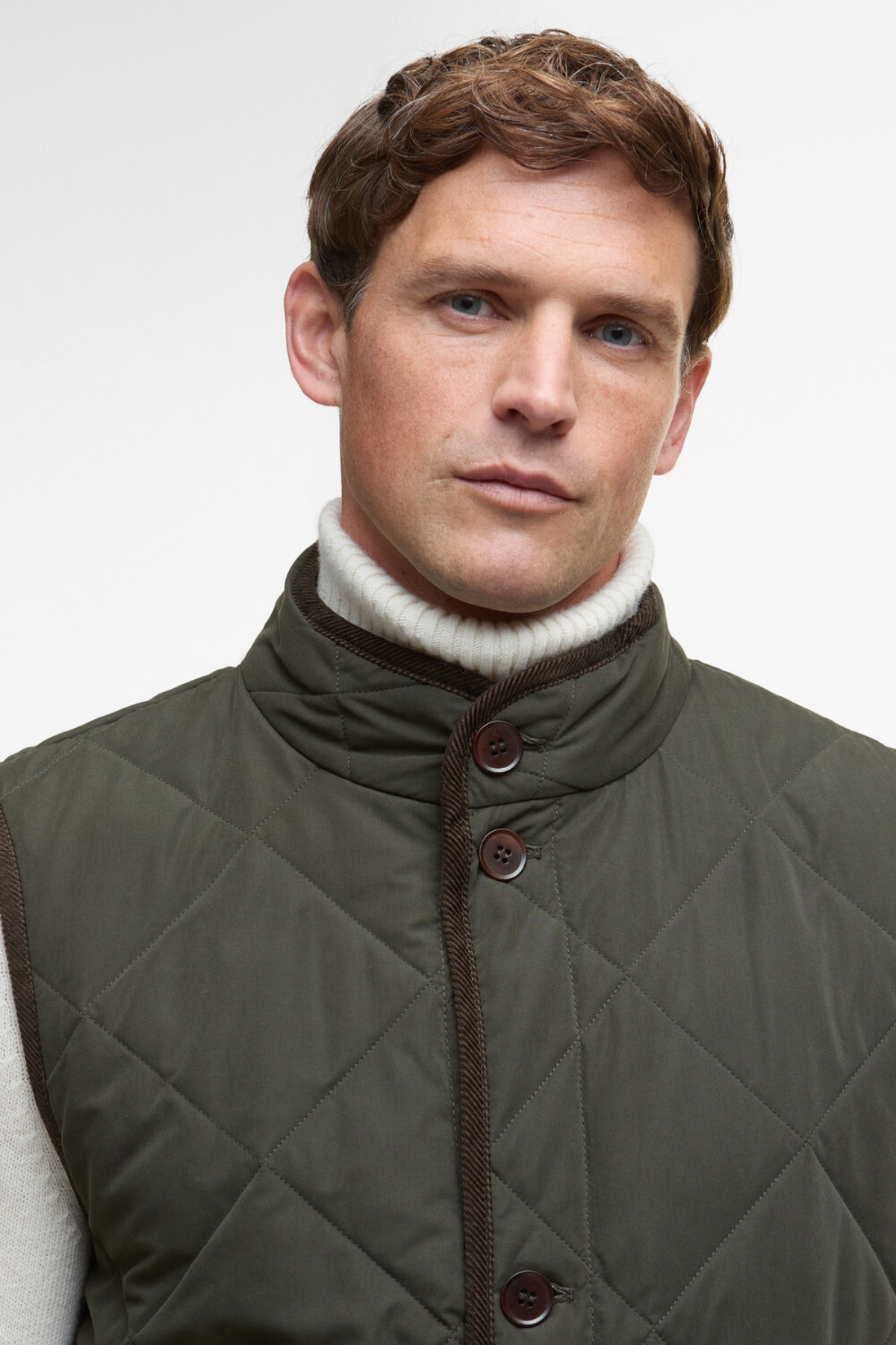 Barbour Edale Kapitone Yelek OL91 Dk. Olıve