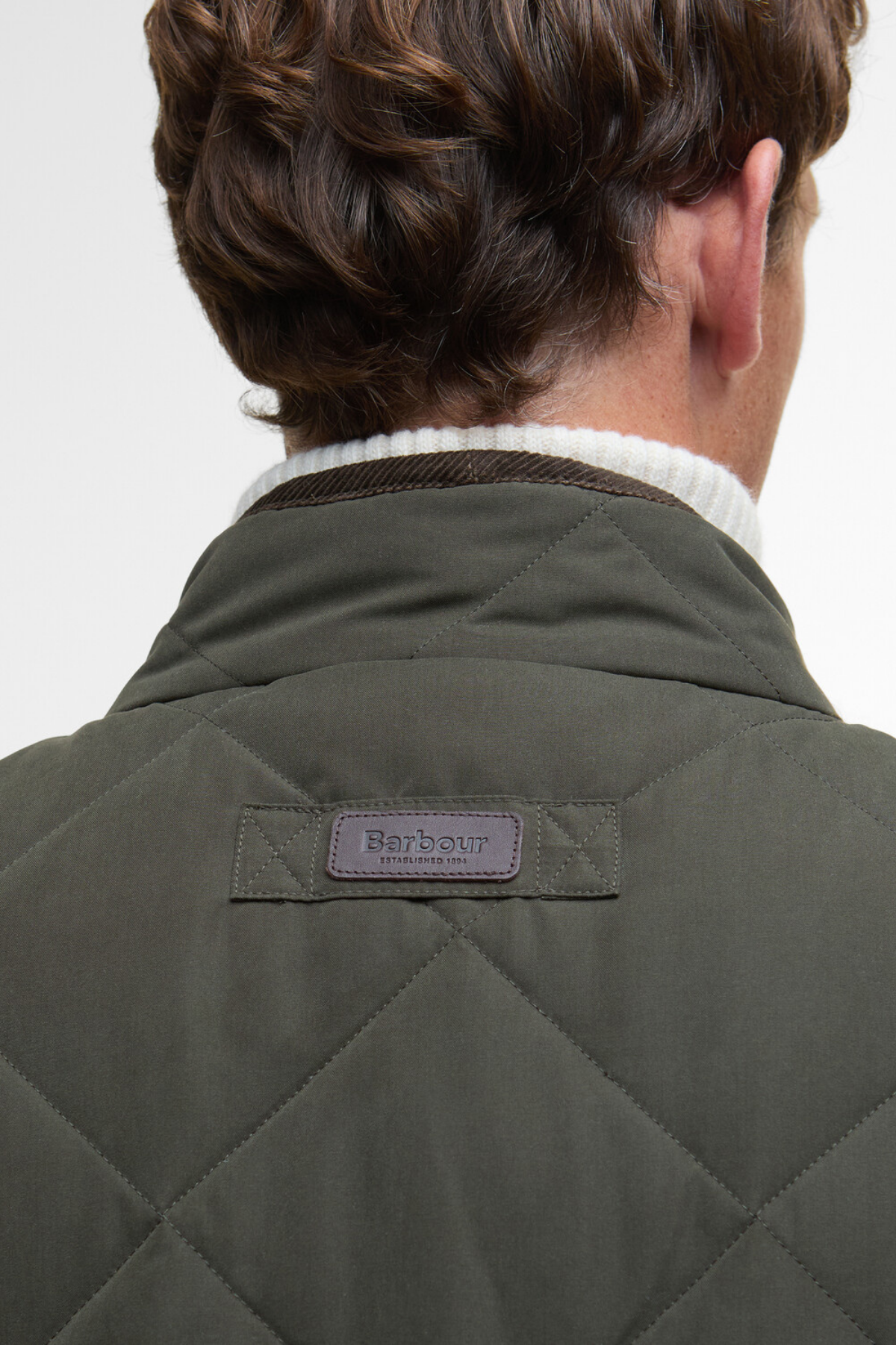 Barbour Edale Kapitone Yelek OL91 Dk. Olıve