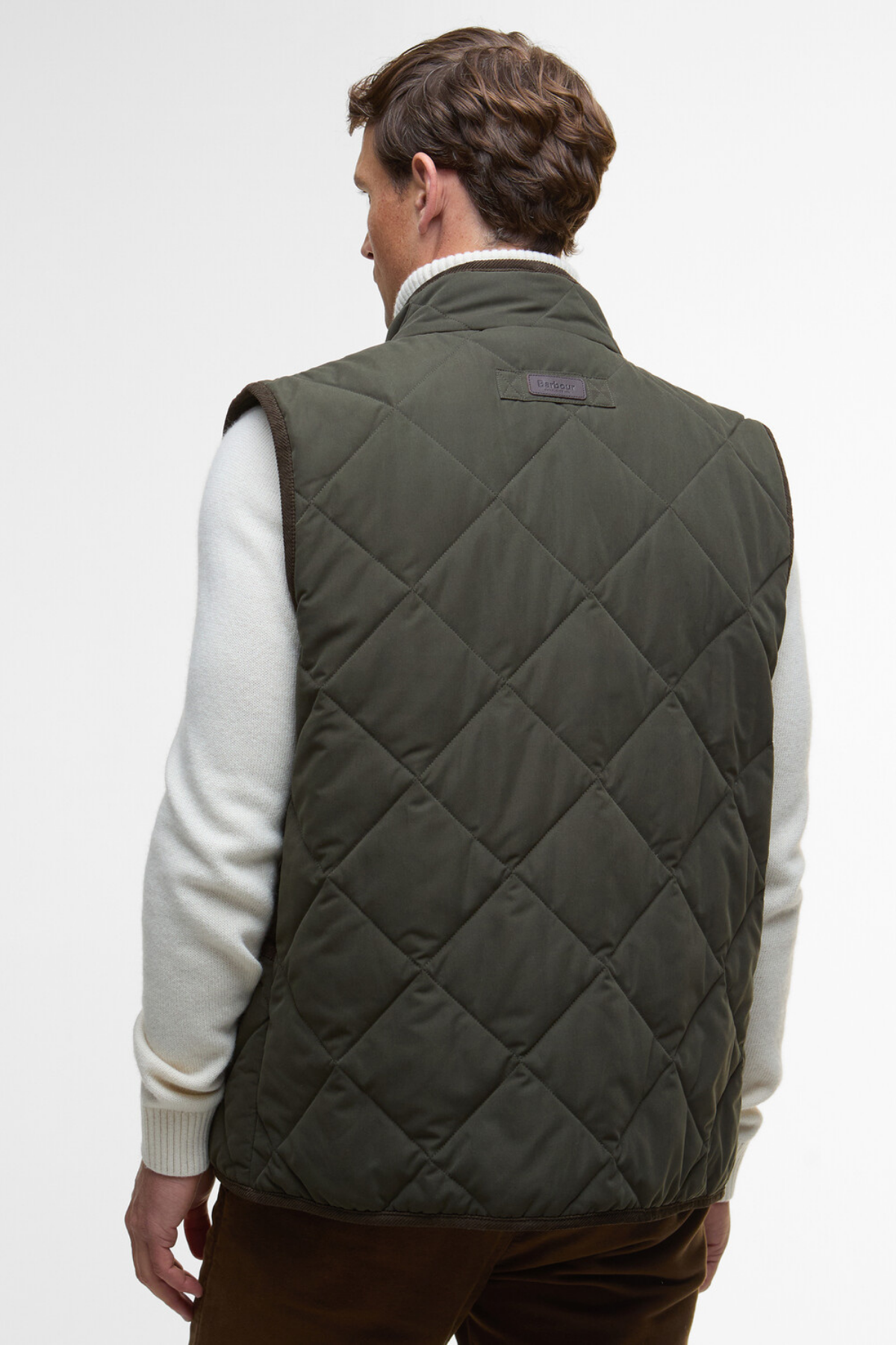 Barbour Edale Kapitone Yelek OL91 Dk. Olıve