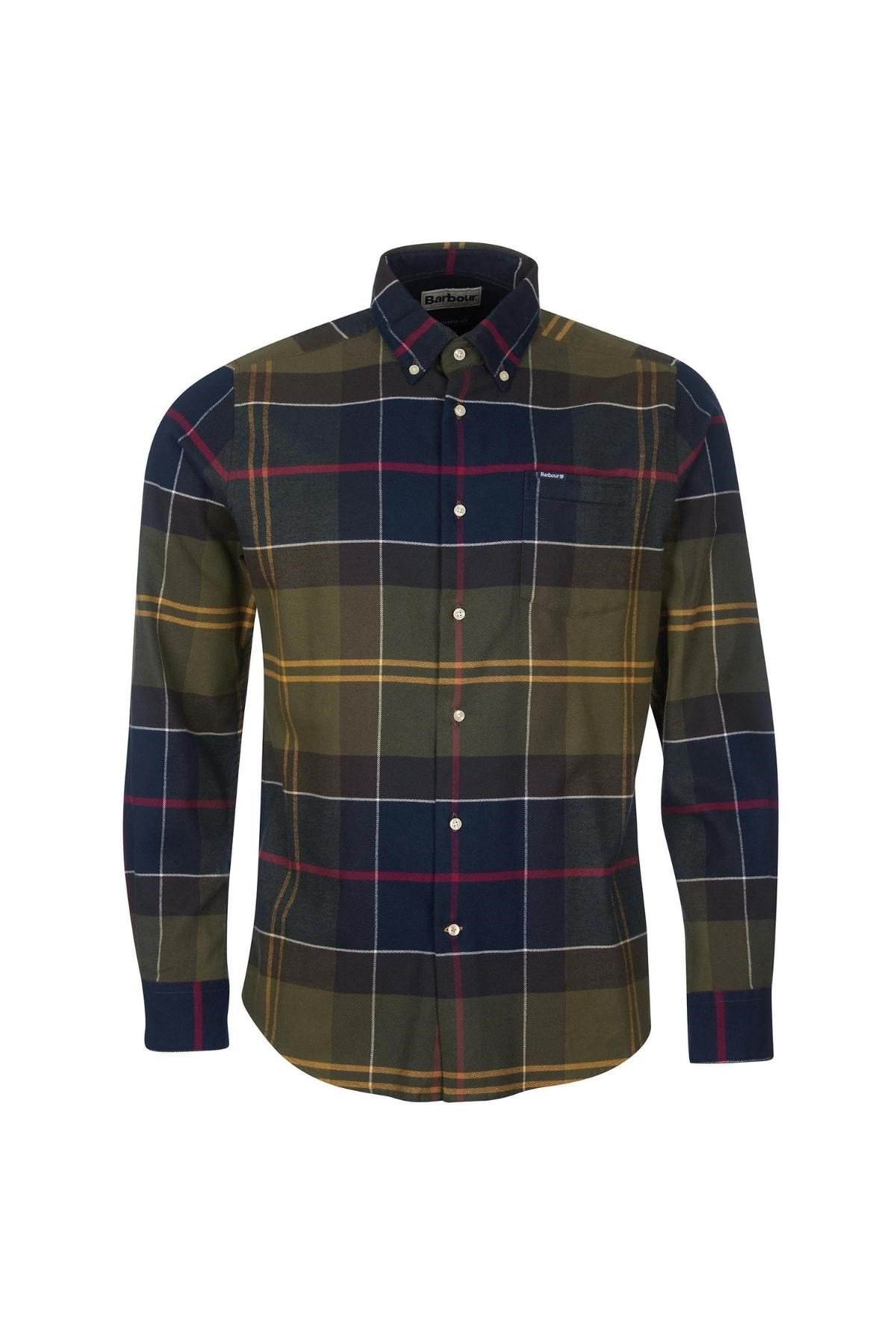 Barbour Edderton Tailored Fit Gömlek TN52 Classic Tartan