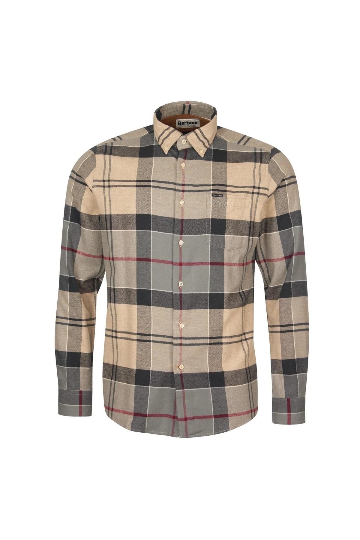 Barbour Edderton Tailored Fit Gömlek TN53 Dress Tartan