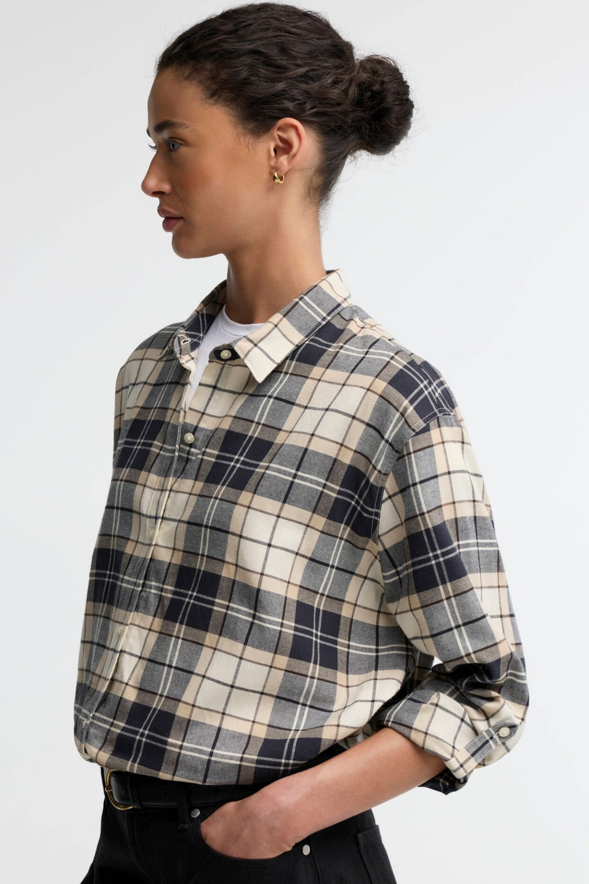 Barbour Elishaw Gömlek TN26 Light Birchwood Tartan