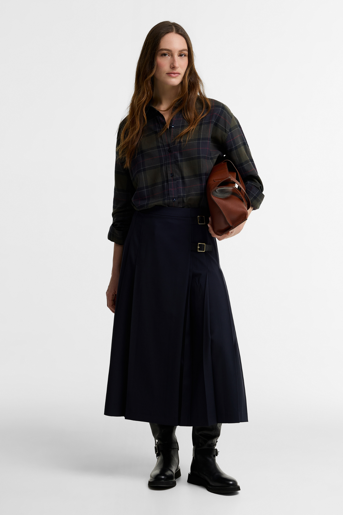 Barbour Elishaw Gömlek TN43 Shadow Classic Tartan