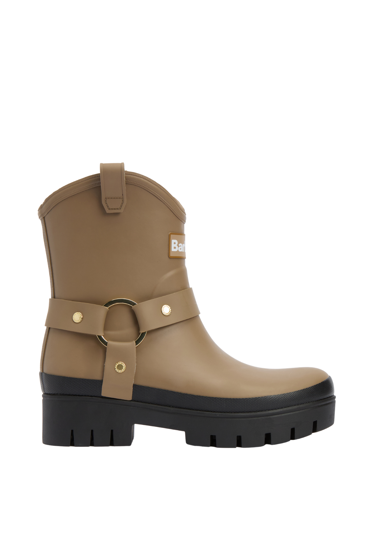 Barbour Elley Harness Welly Çizme BE31 Military Brown