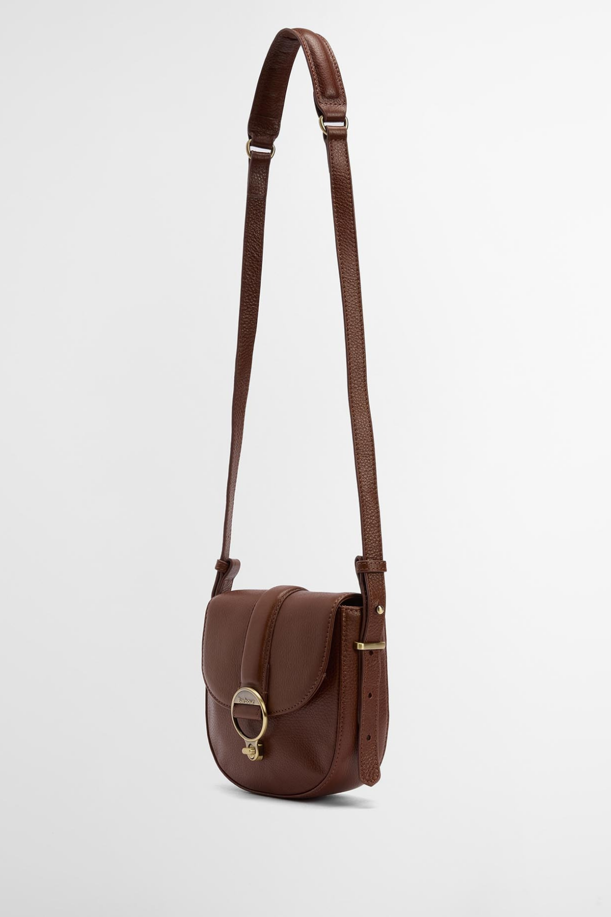 Barbour Elm Deri Çapraz Çanta BR11 Brown