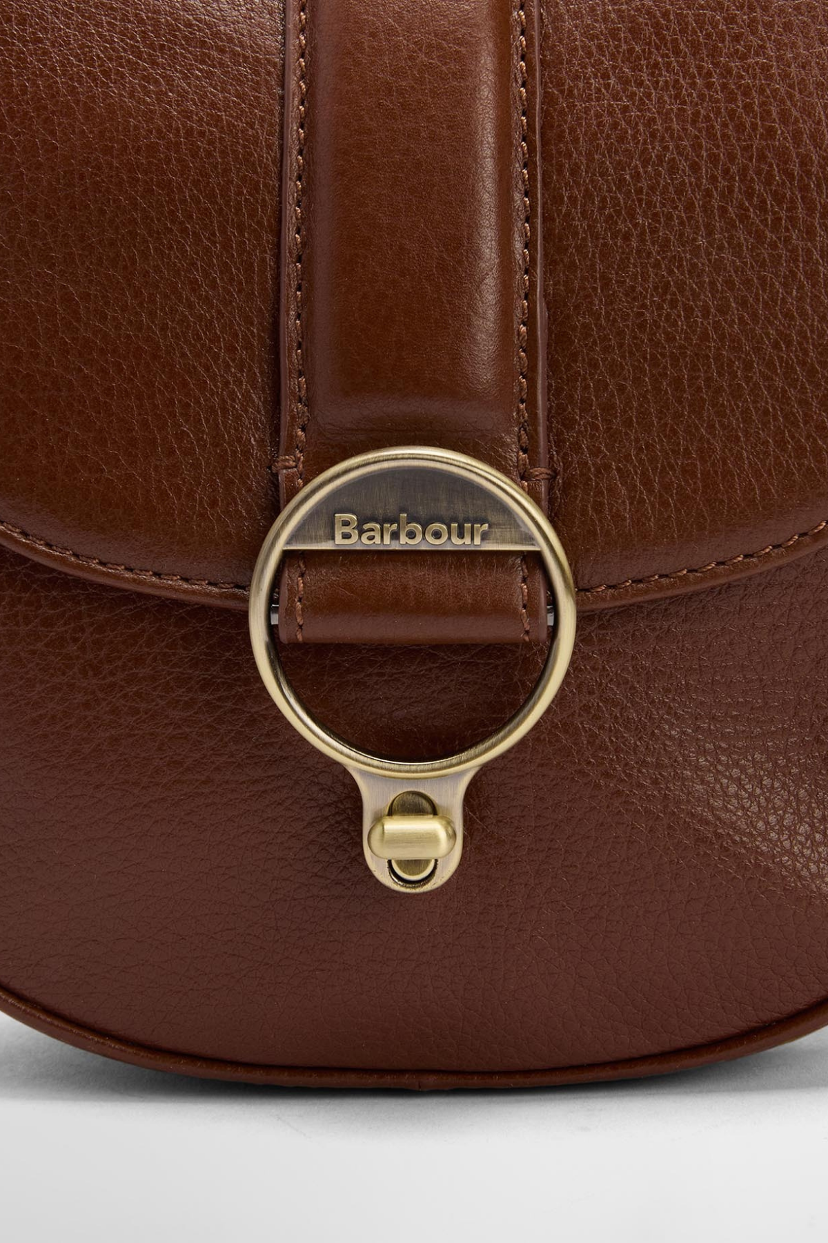 Barbour Elm Deri Çapraz Çanta BR11 Brown