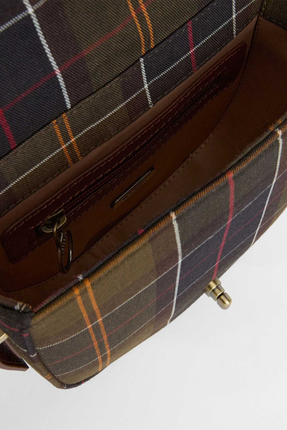 Barbour Elm Tartan Çapraz Çanta TN11 Classic Tartan