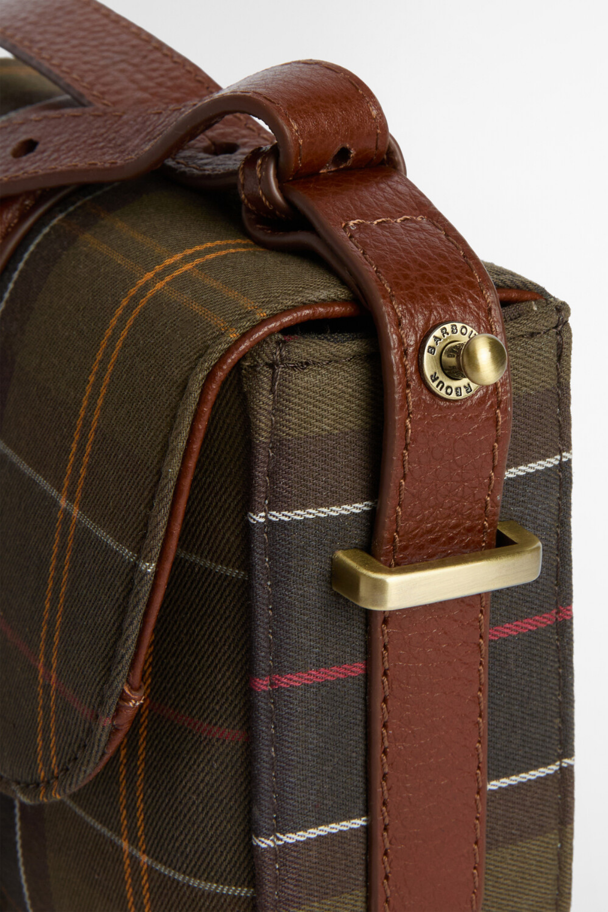 Barbour Elm Tartan Çapraz Çanta TN11 Classic Tartan